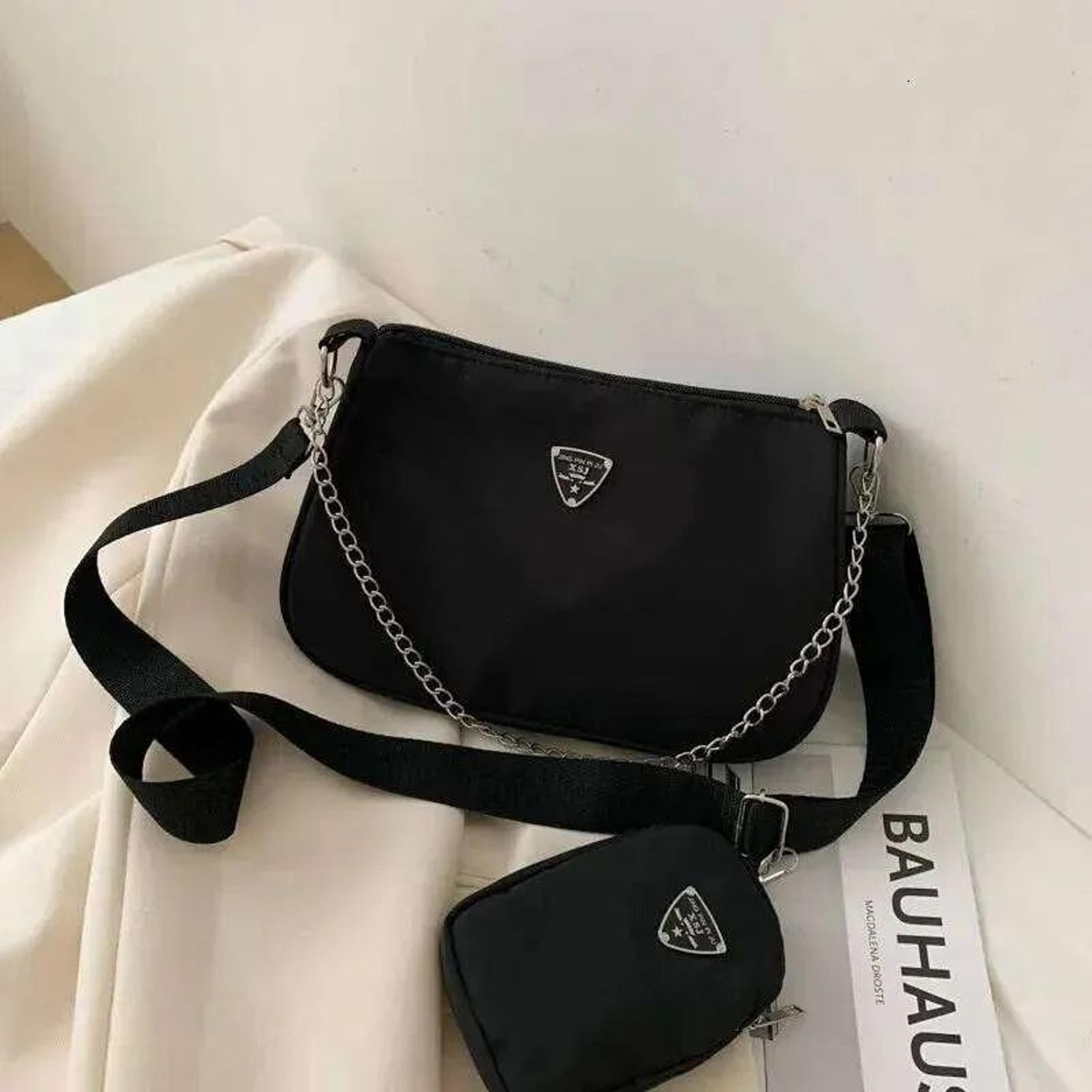 lightweight nylon crossbody bag for women with adjustable shoulder strap