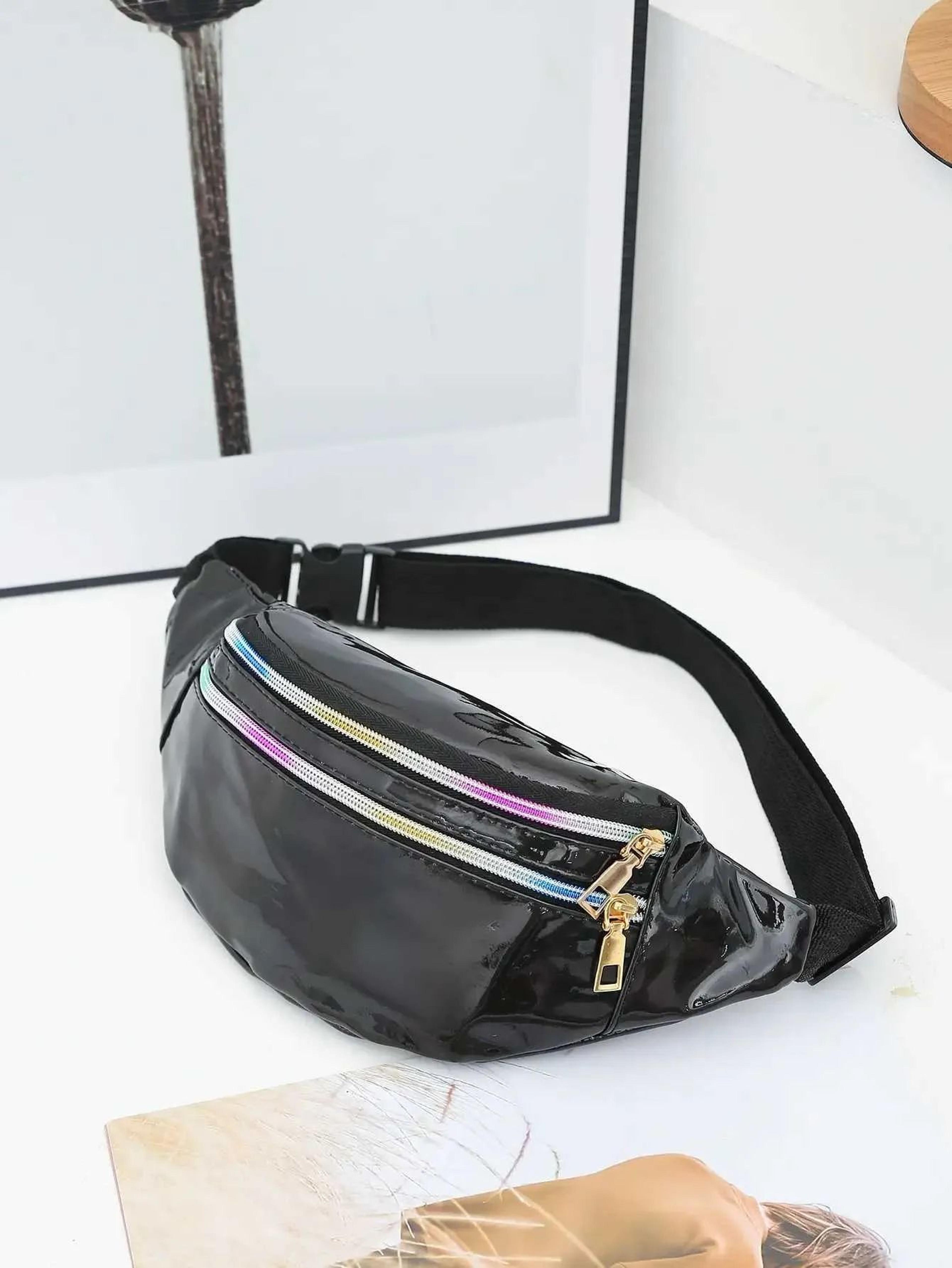 laser fanny pack crossbody waist bag for women and men