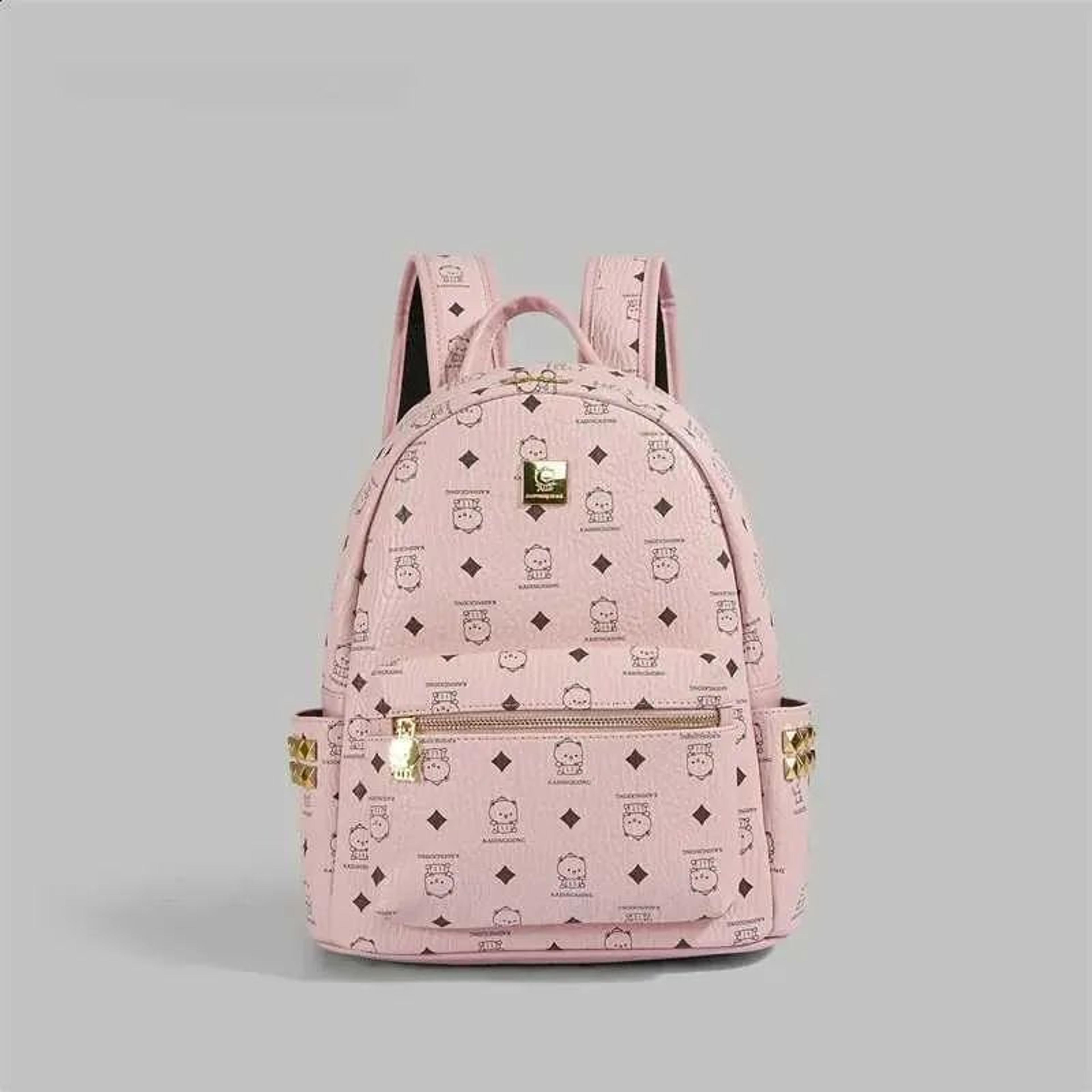 bear backpack for toddlers with lightweight design and rivet details