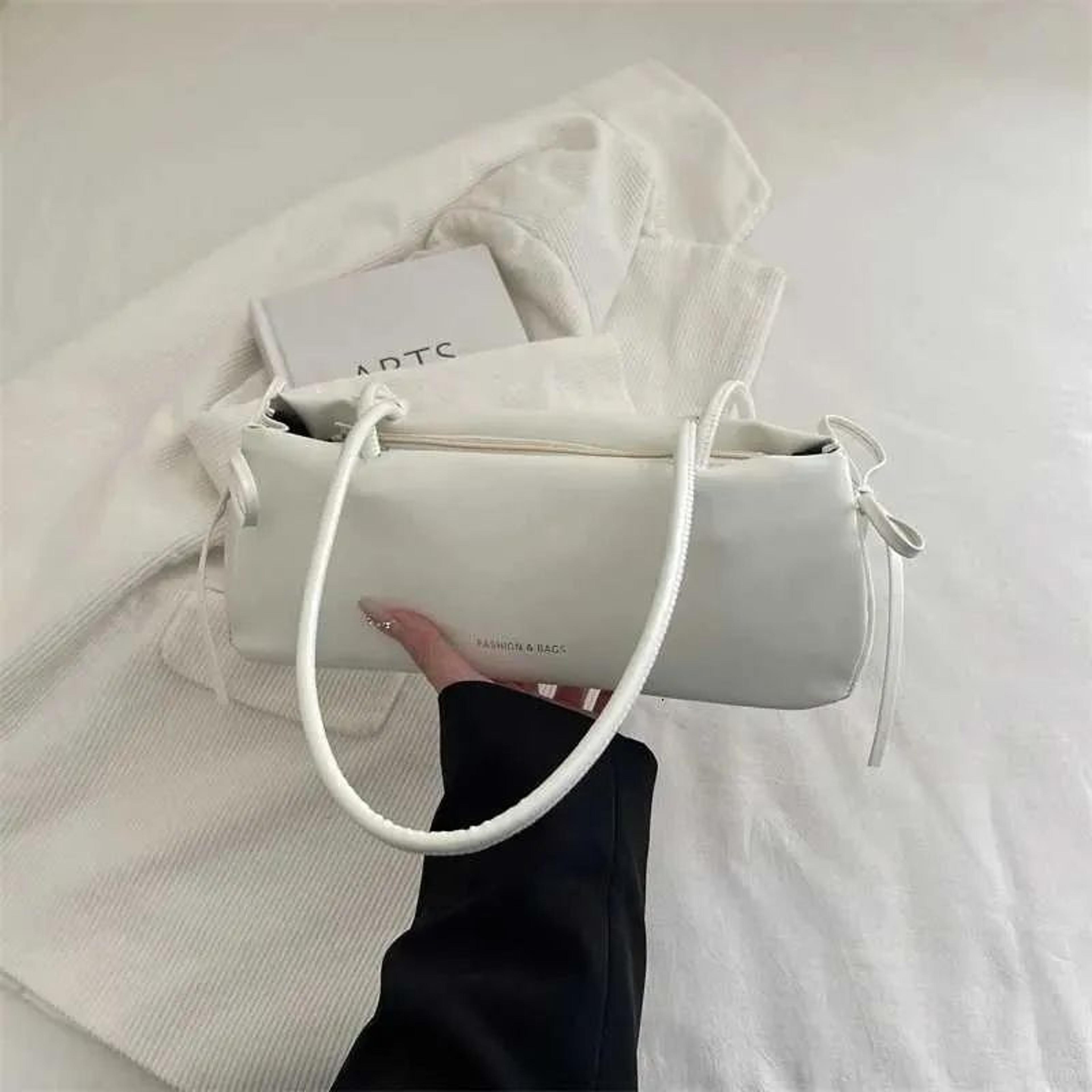 vintage womens pu leather shoulder bag with zipper closure