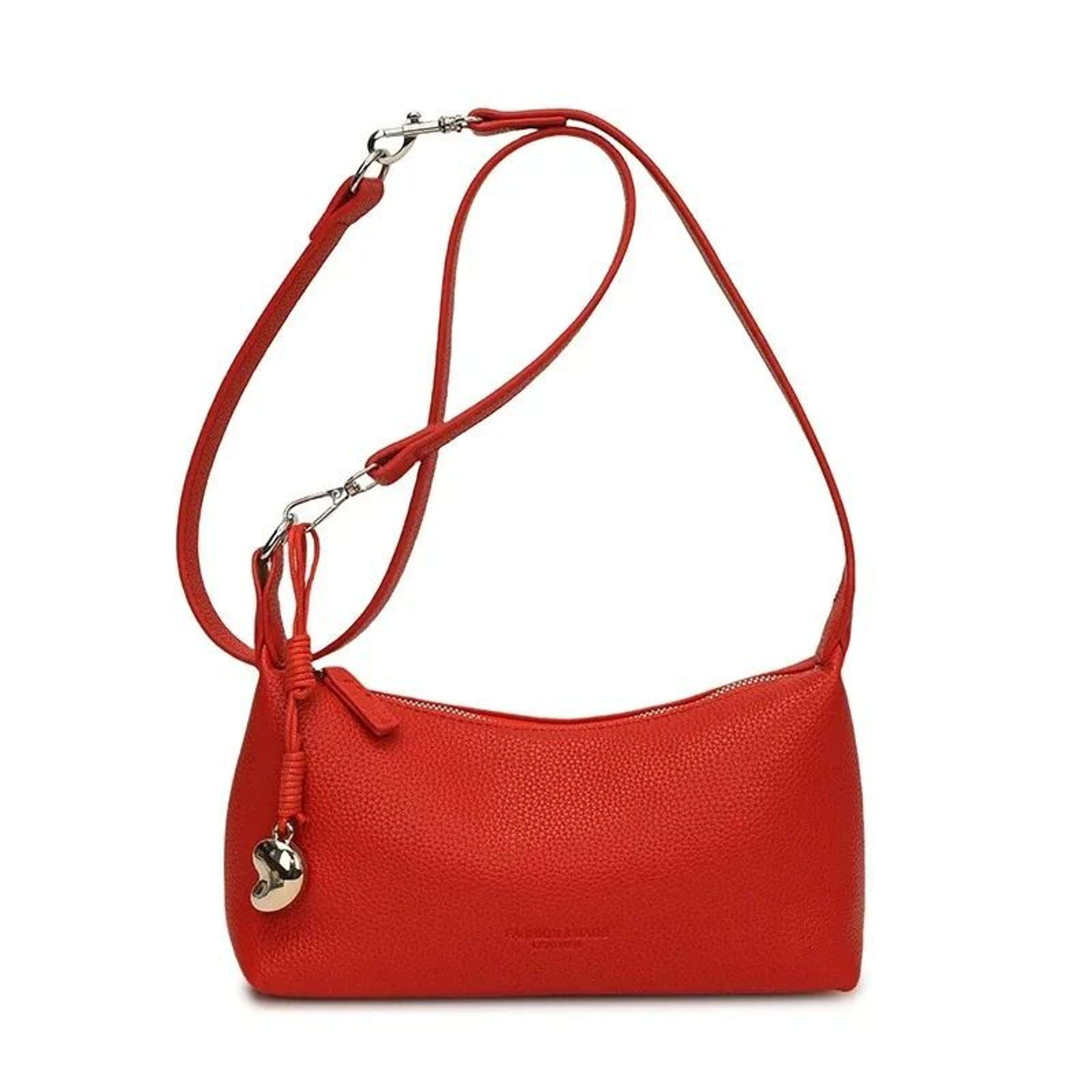 mini crossbody bag yellow vegan leather shoulder bag with adjustable strap