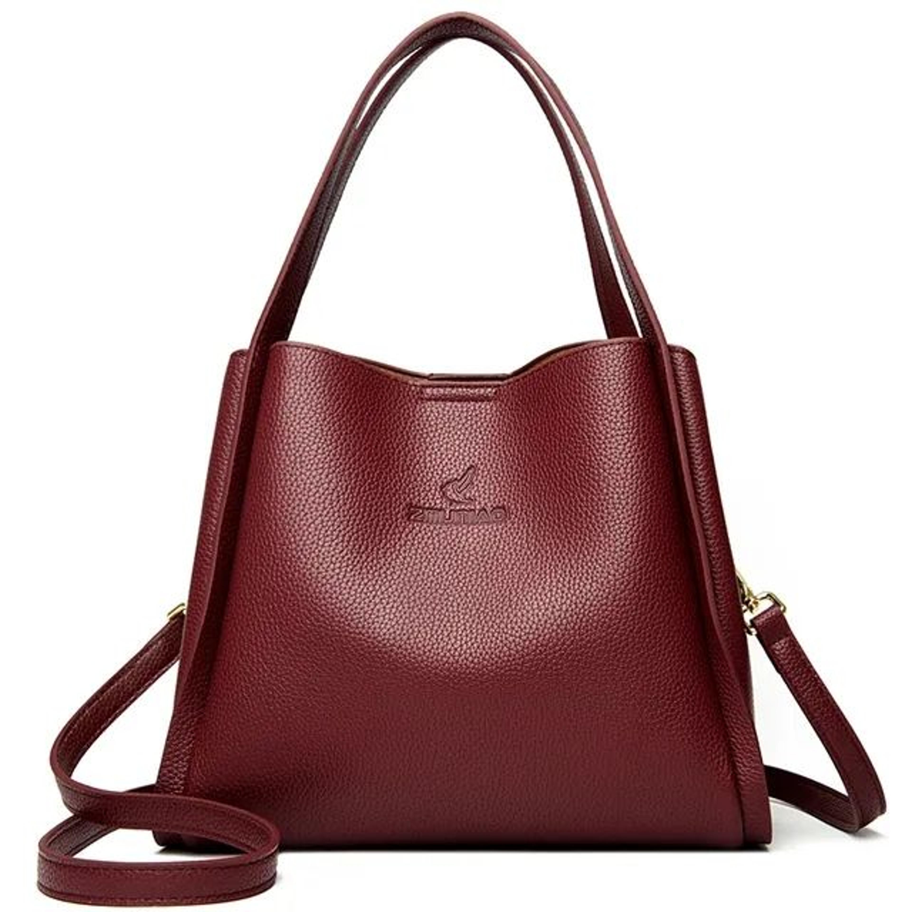 genuine leather tote bag for women luxury crossbody handbag