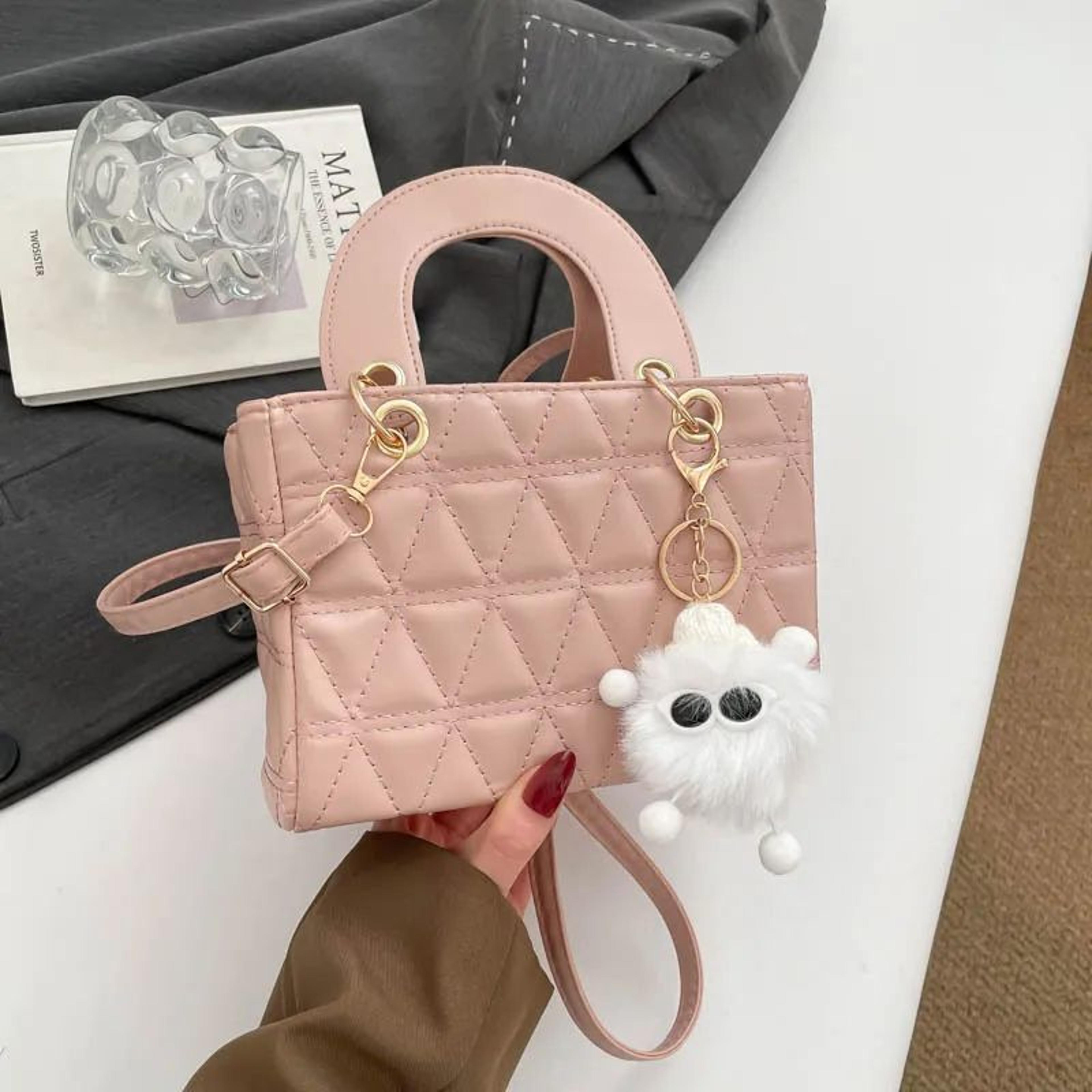 women diamond grid crossbody shoulder bag lightweight pu casual handbag