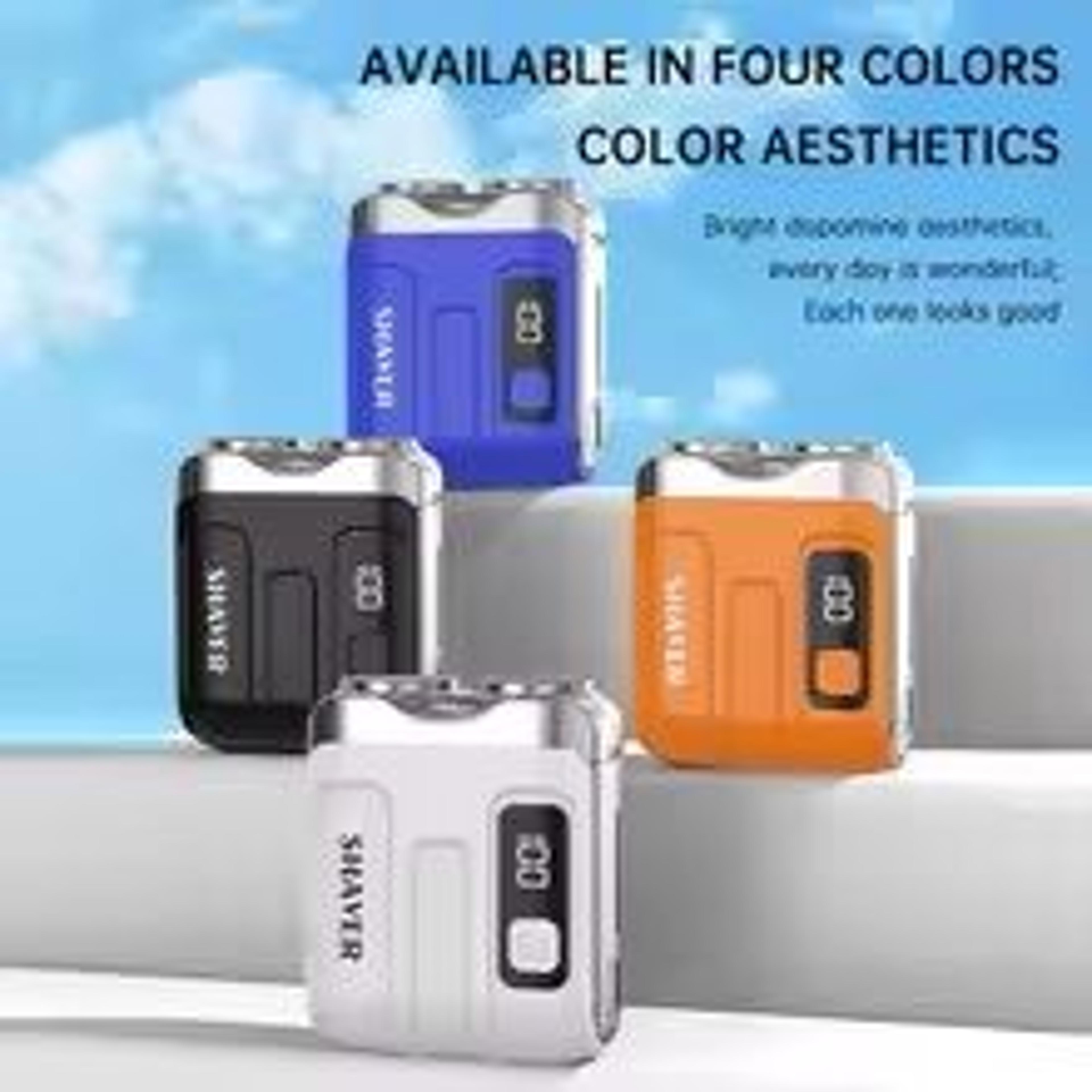 minismart rechargeable dual-blade portable shaver
