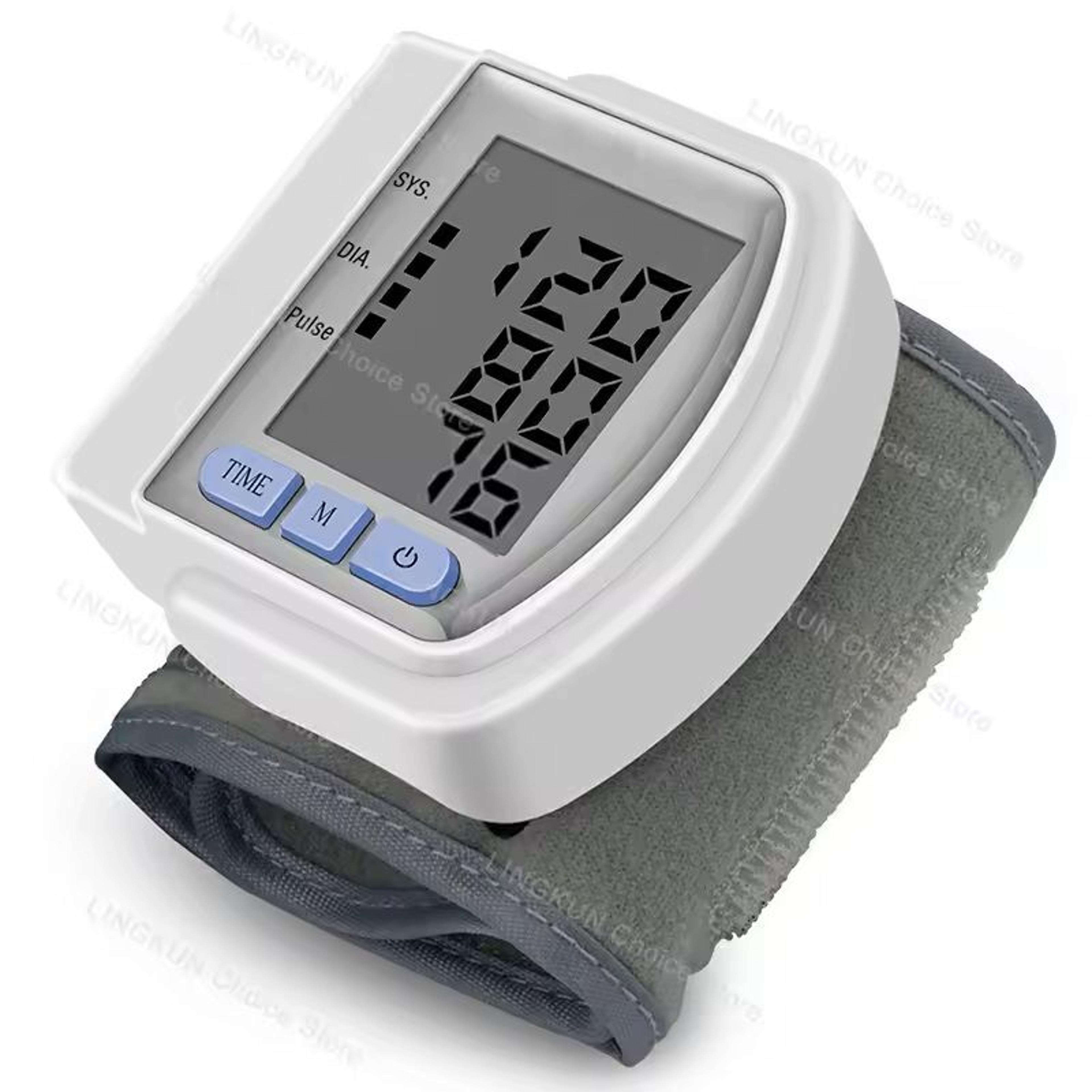 wrist digital blood pressure monitor