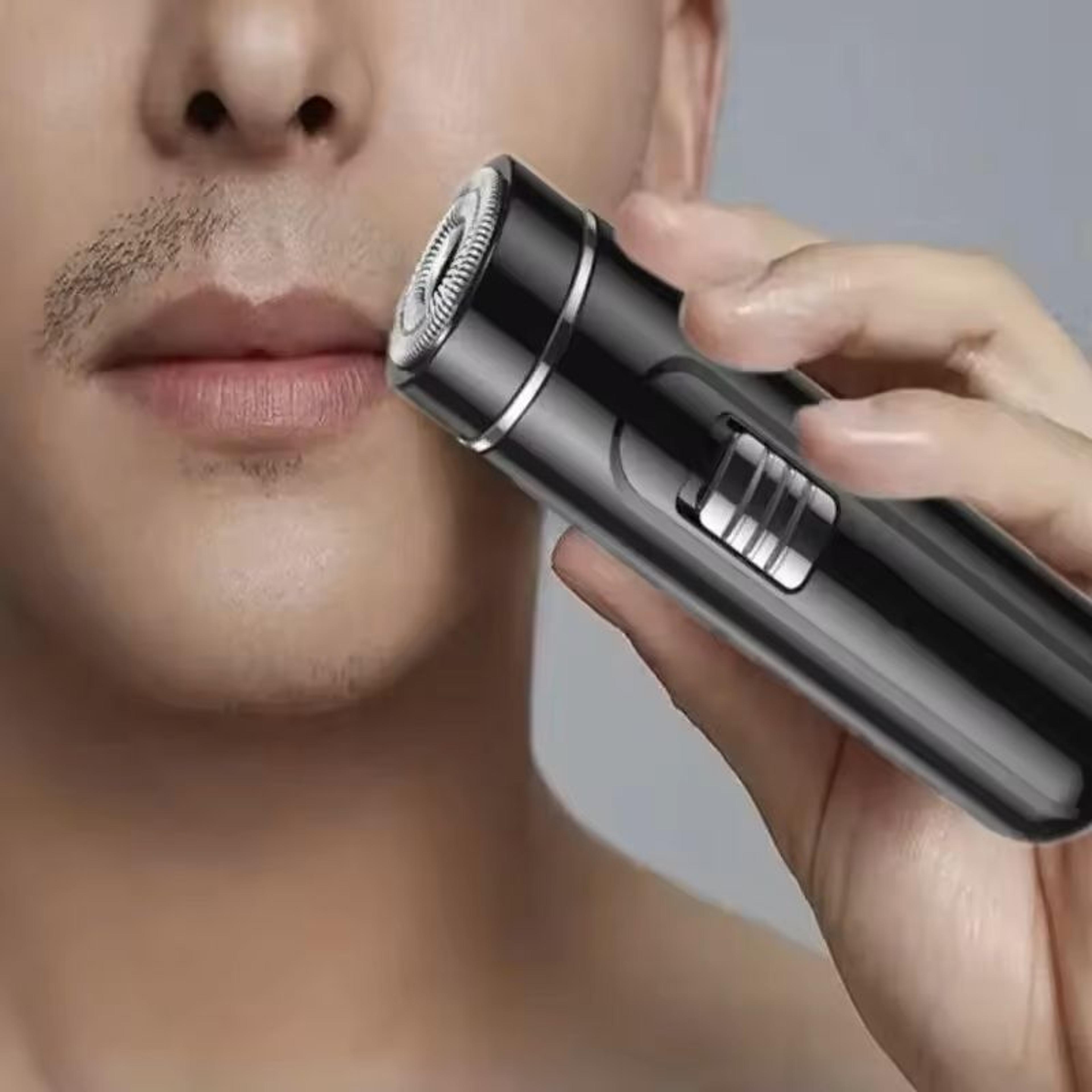 usb rechargeable wet & dry electric razor for men