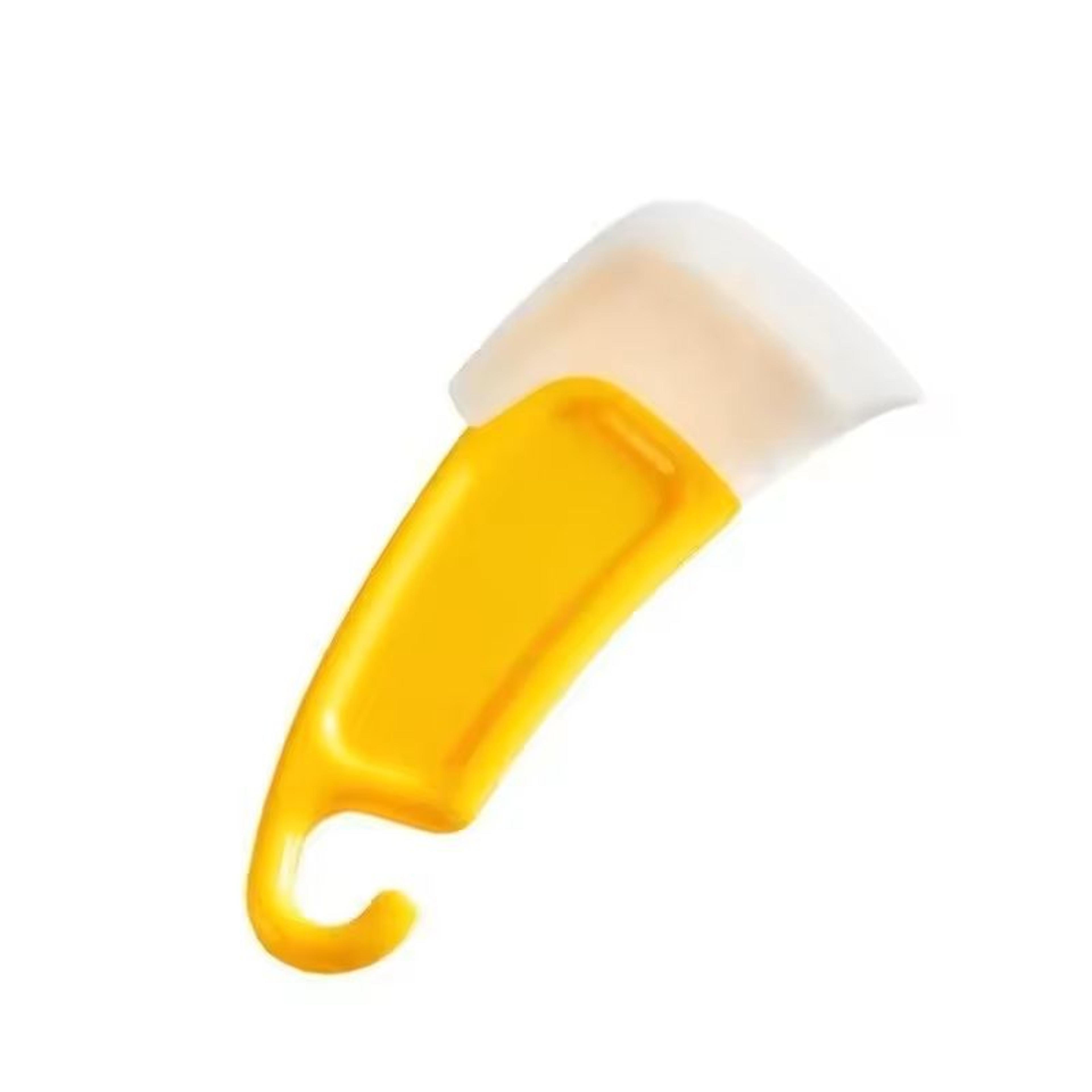 soft blade kitchen scraper & brush cleaner for pots, pans & dishes