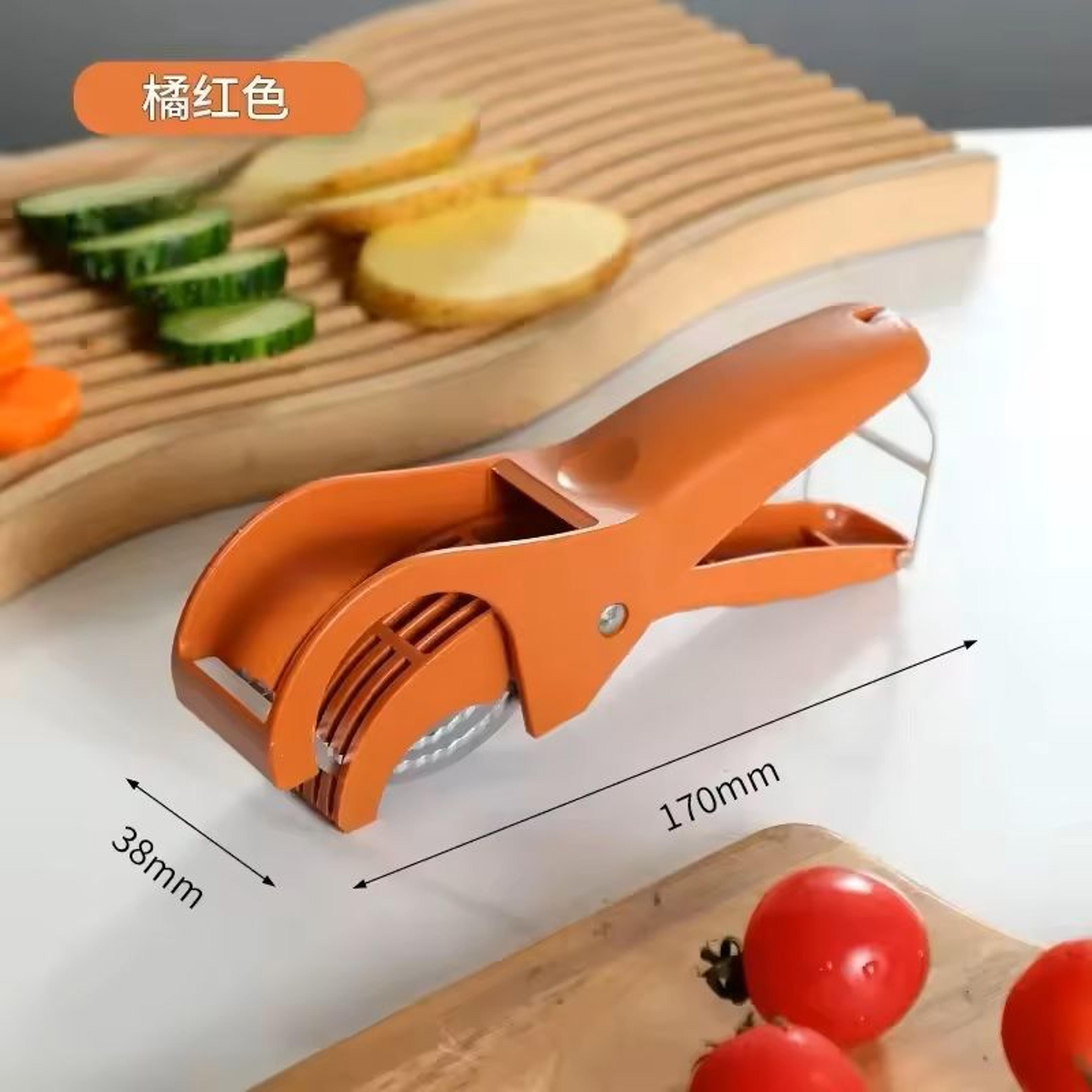 stainless steel vegetable & fruit slicer – multi-functional salad tool