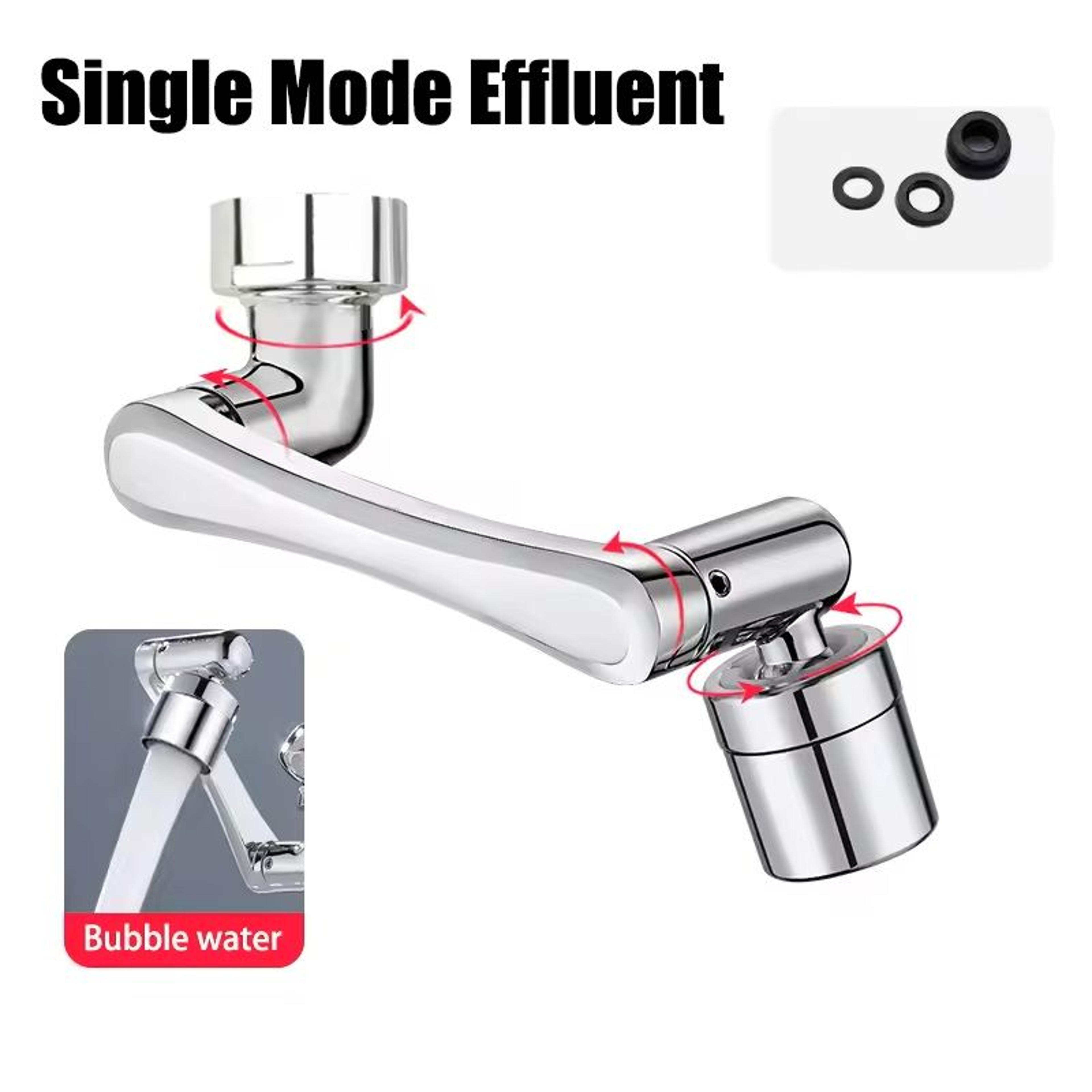spinflow 1080° rotating faucet sprayer