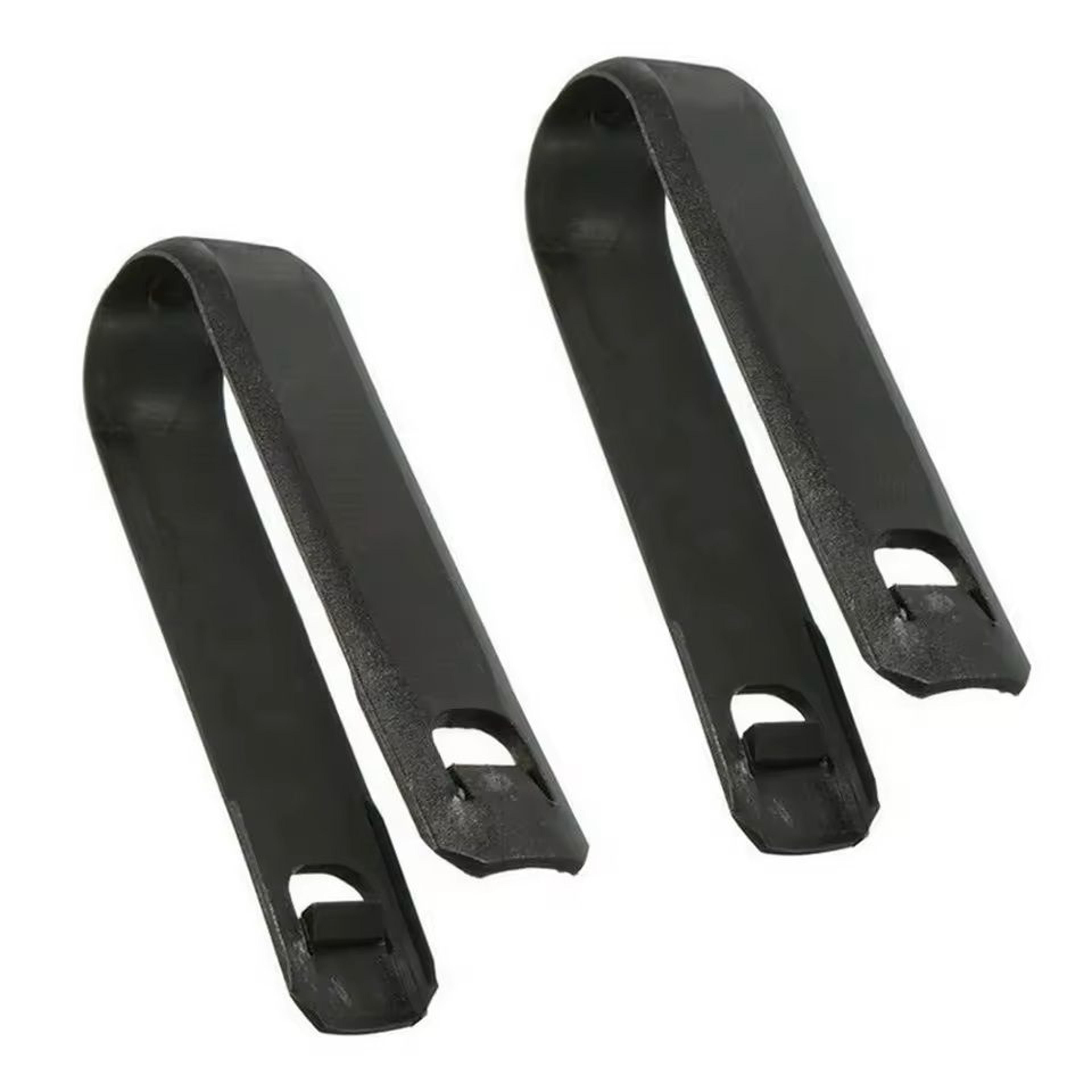 wheel bolt nut cap puller tool – 2-piece car lug nut cover remover set