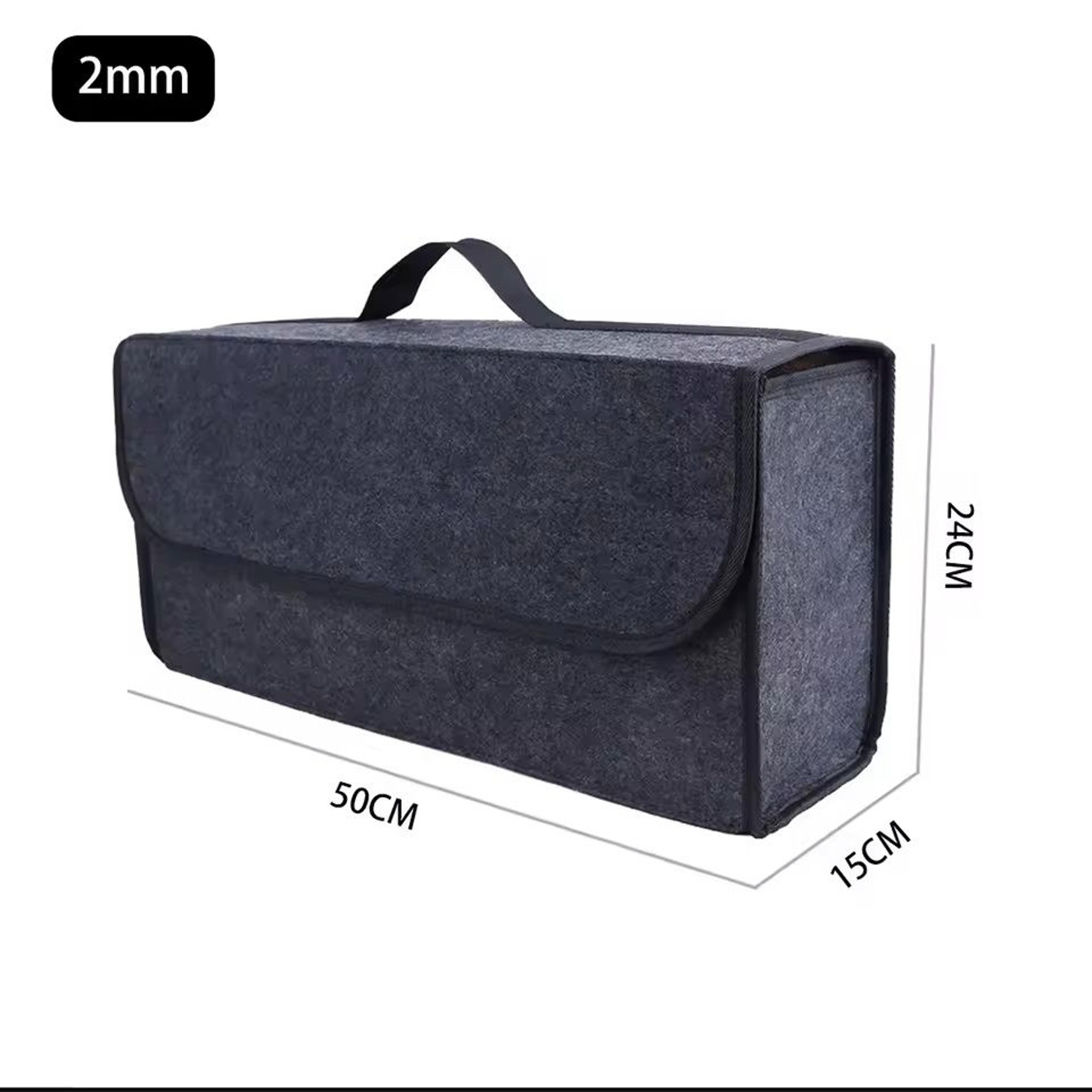 thickened soft felt storage box – car trunk & home organizer