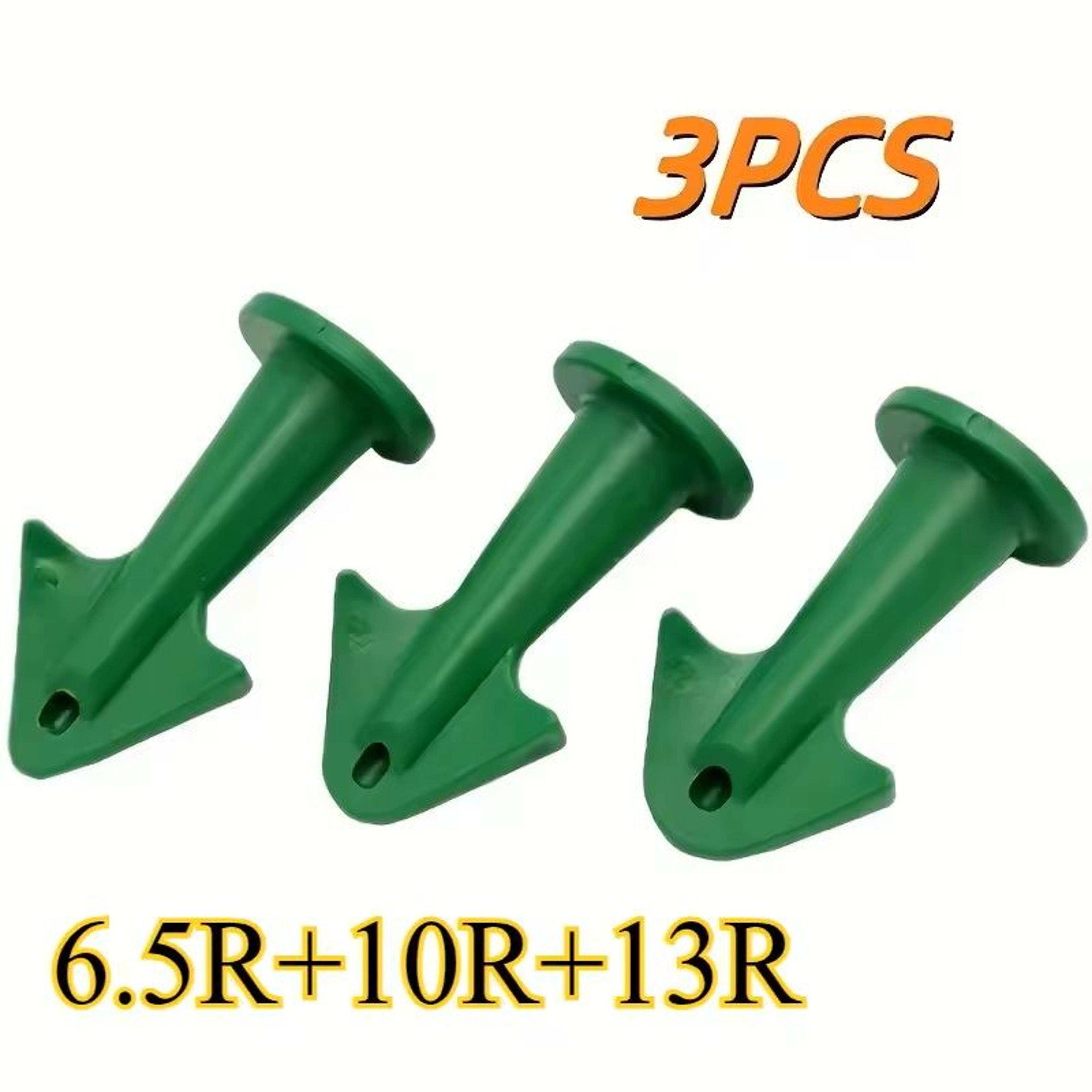 sealed nozzles (3-piece) – sealant tool for sprays & scrapers, 3 different calibers, fits floor cleaning & tile joint di
