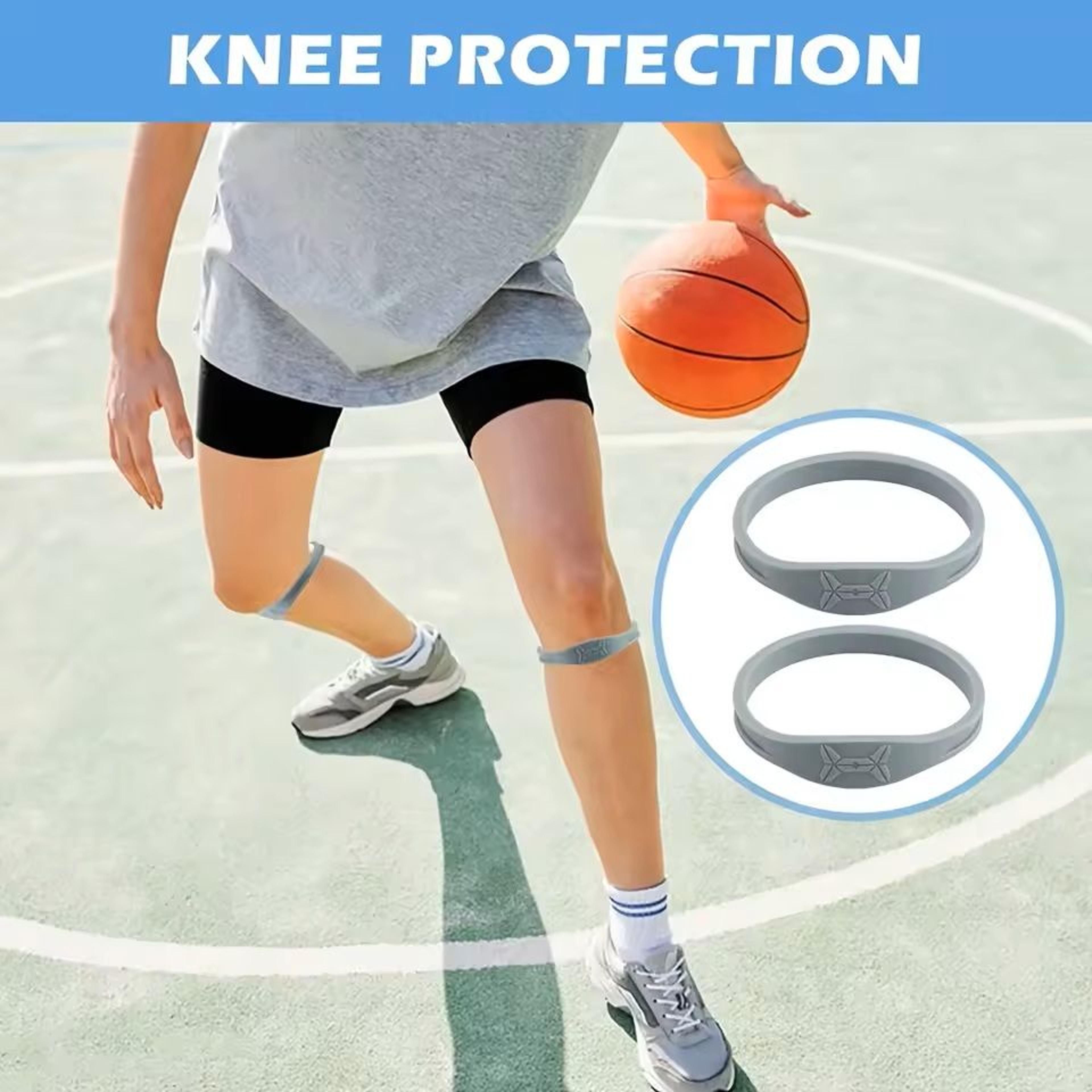 2pcs compression knee pad patella strap high elasticity shock absorbing sports knee stabilizer