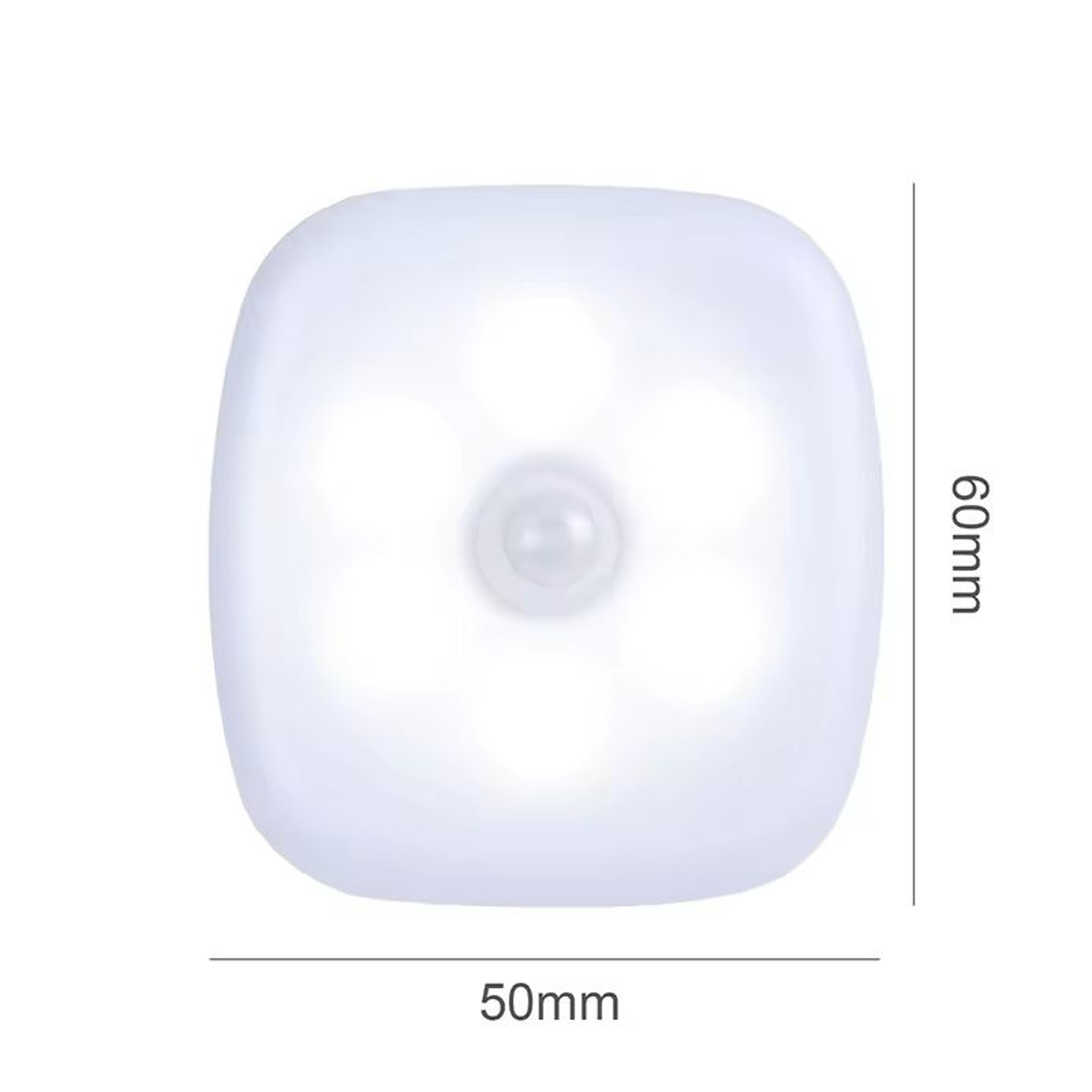 wireless led motion sensor night light (eu plug) led night lamp for childrens bedroom, bedside, table, hallway