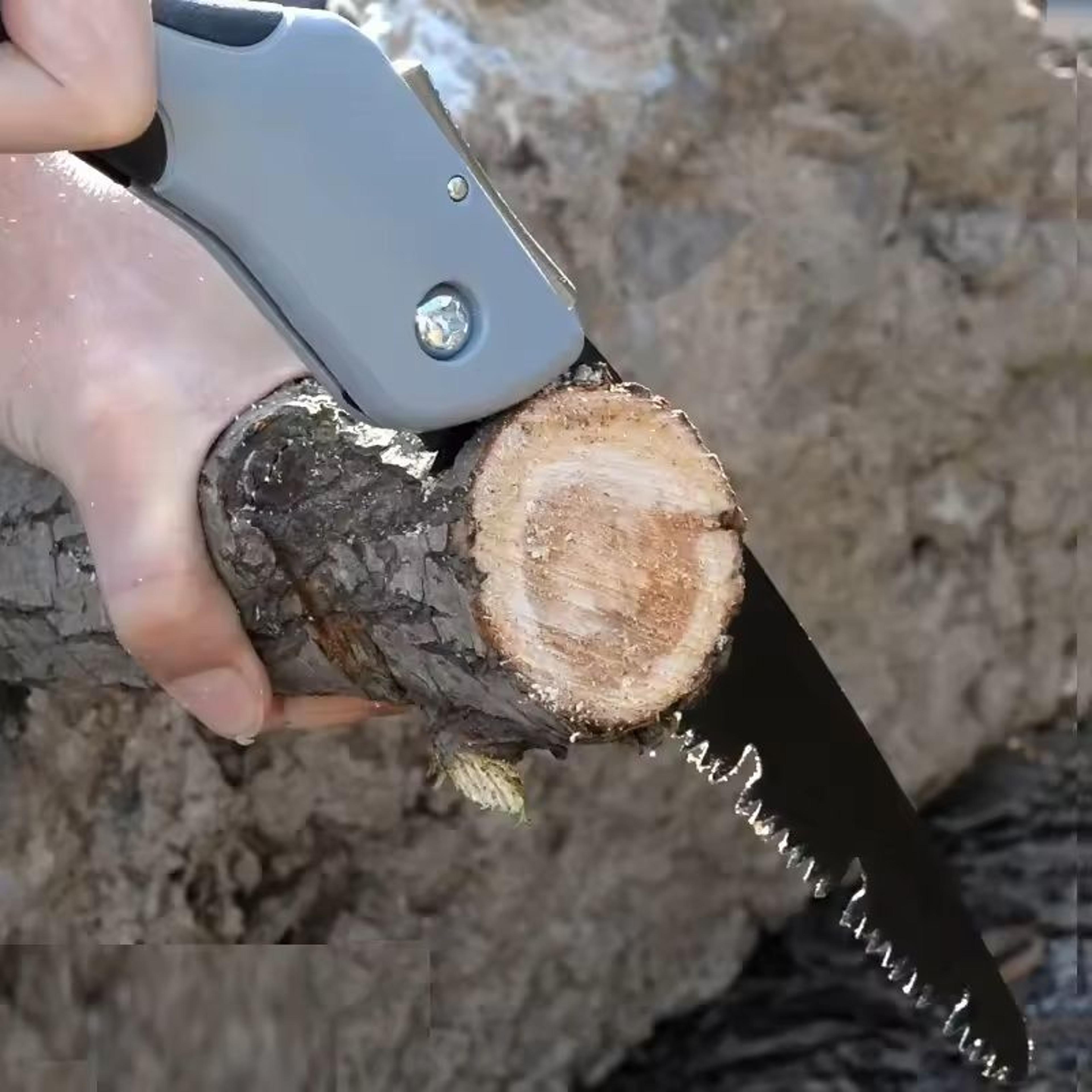 folding hand saw portable woodworking & gardening saw for pruning, camping & home use