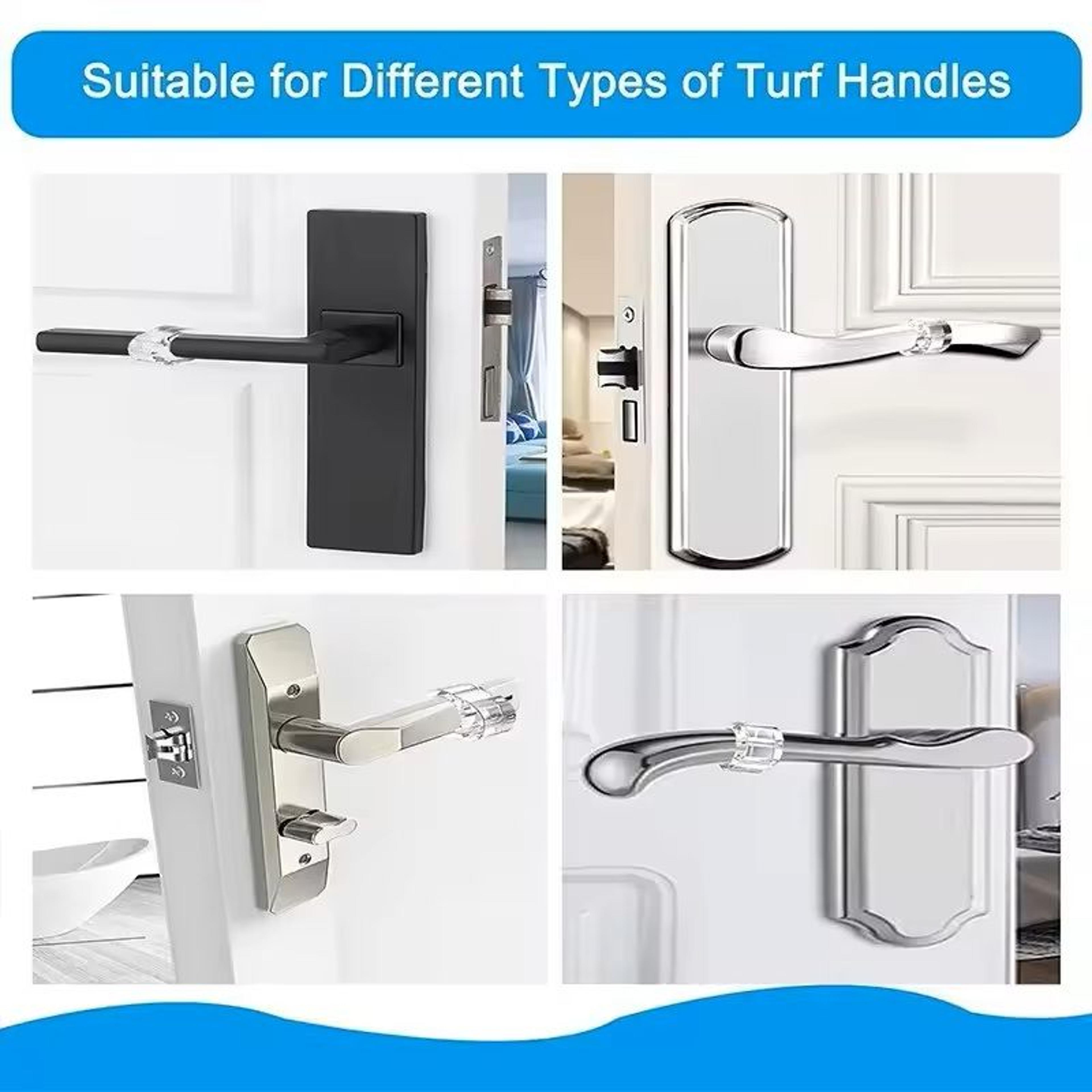 transparent door stopper pad – wall & furniture protective cushion for doors