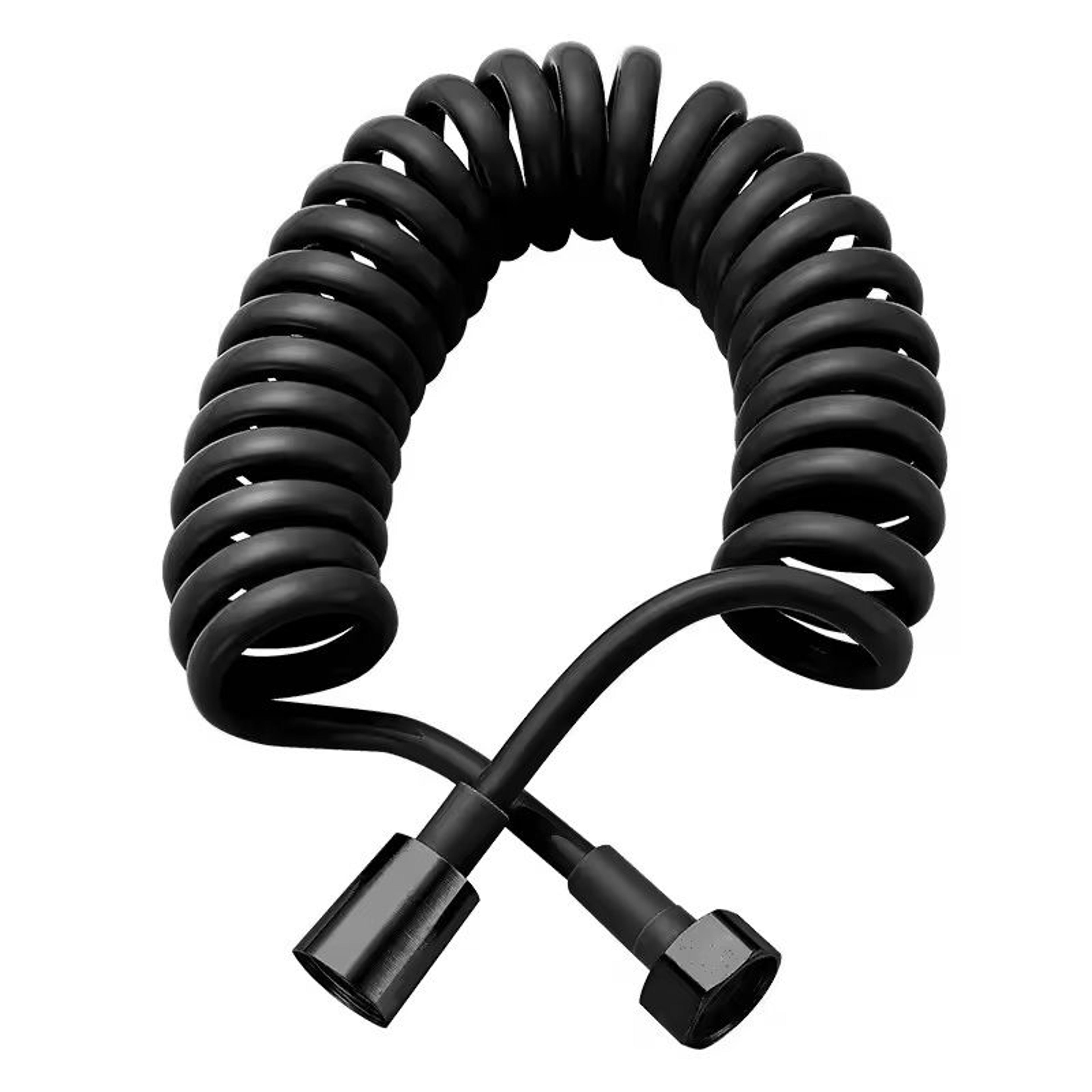 retractable spring hose extendable 2 m / 3 m water hose for showers, toilets & garden use
