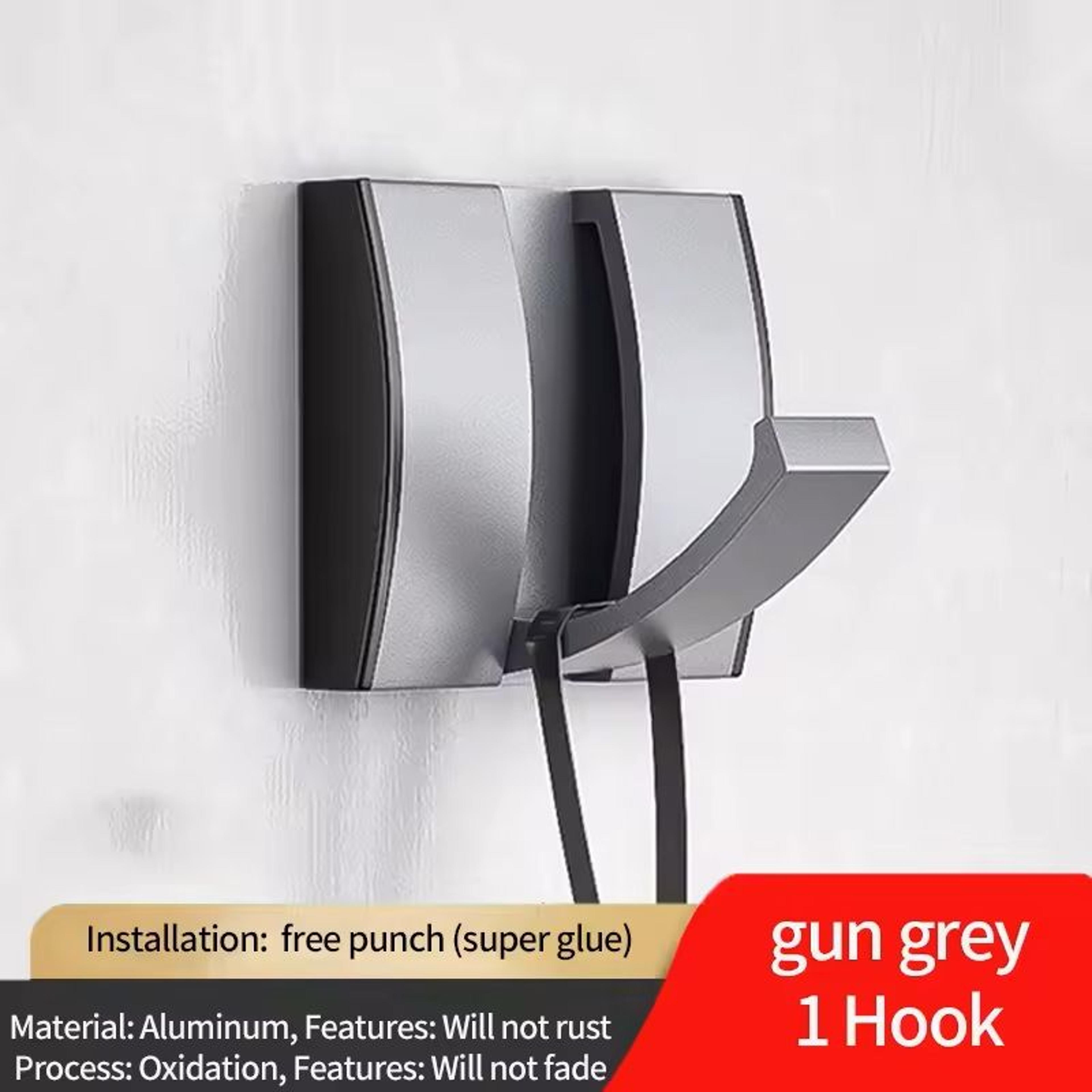 folding nail-free door hook rack over-the-door towel & clothes hanger