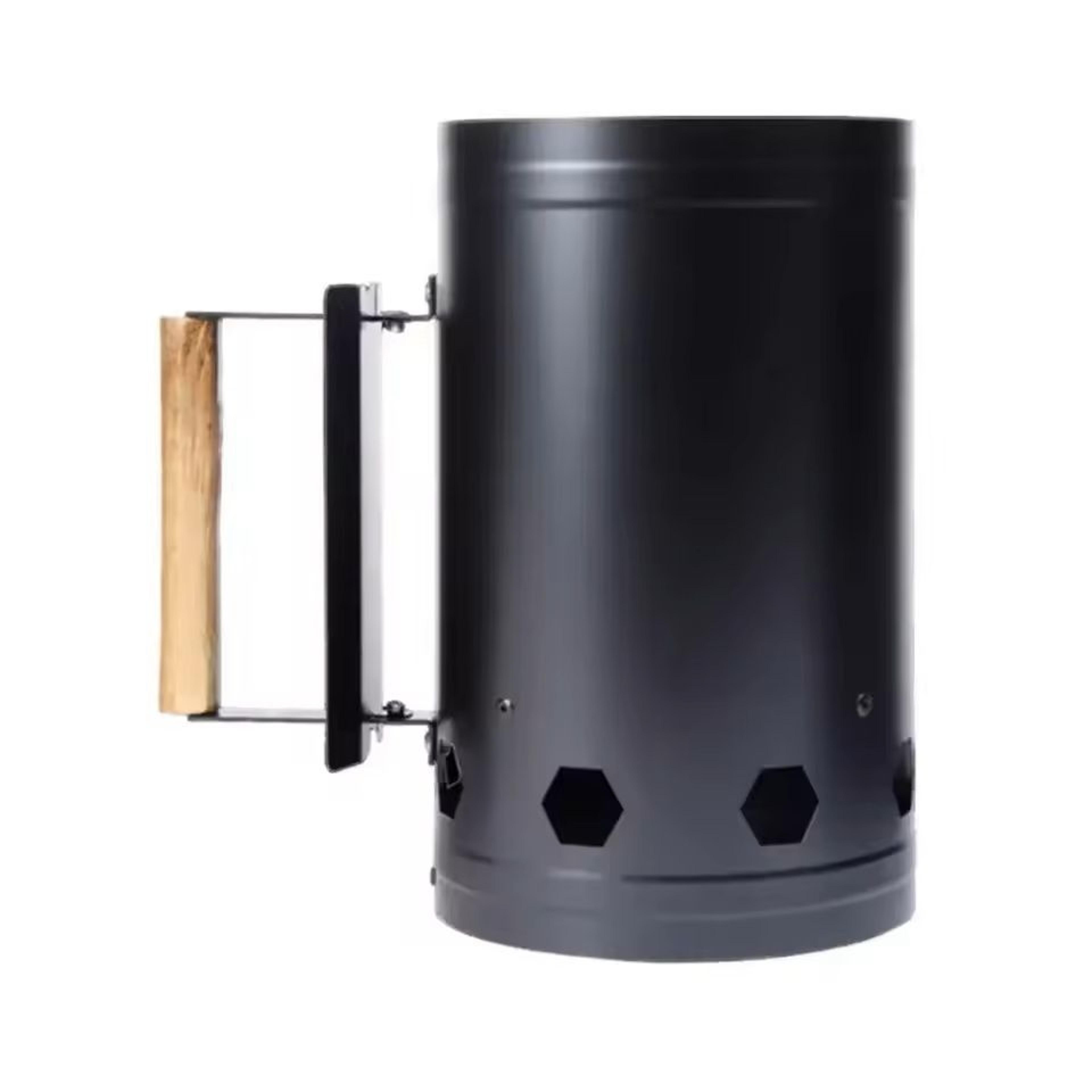 charcoal ignition bucket & outdoor bbq stove spark bucket igniter for grilling & camping