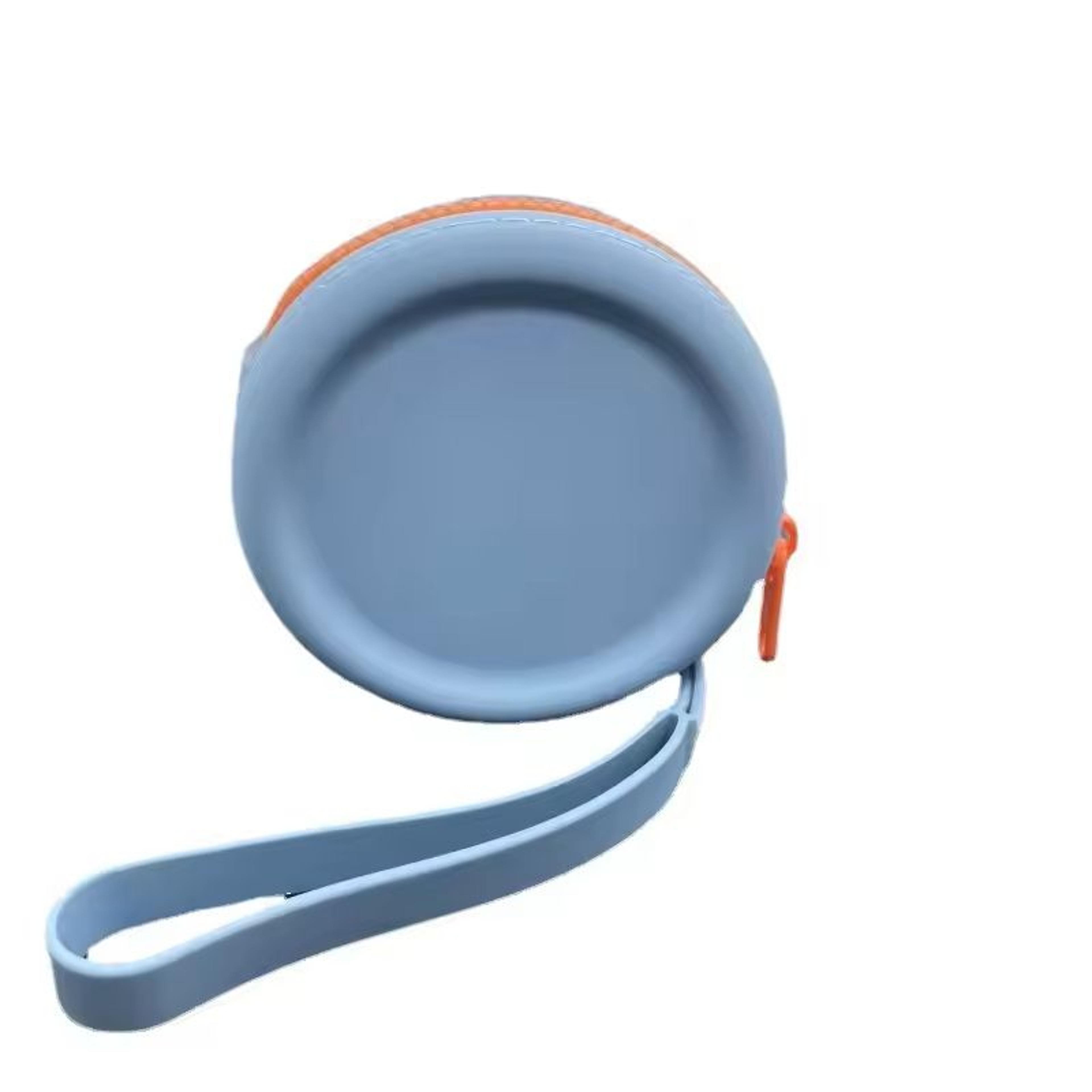 portable silicone dog treat pouch with lanyard & hook outdoor training & walking storage bag for dogs