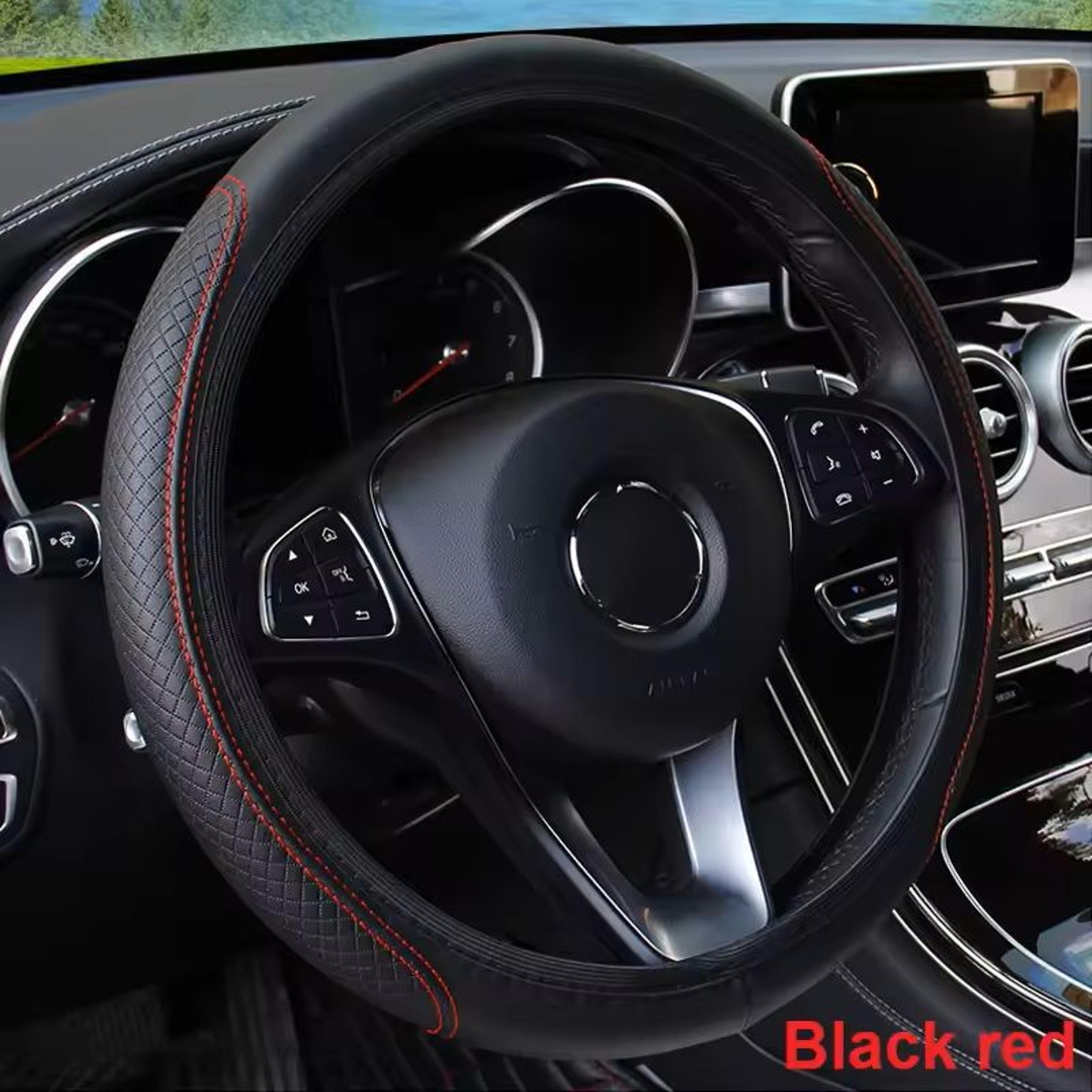 anti-slip full-wrapped car steering wheel cover wear-resistant 37–39 cm universal fit steering wheel protector