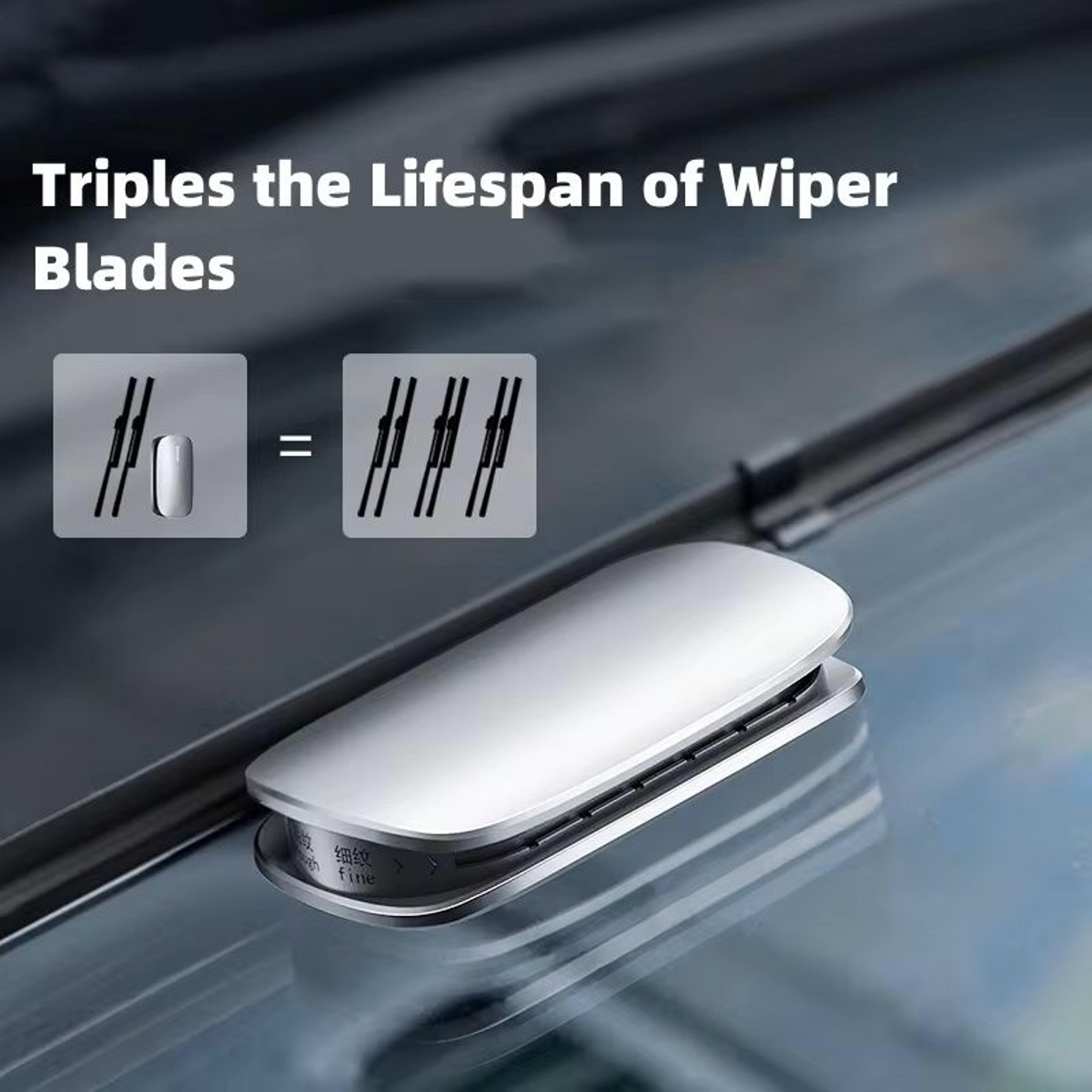 universal windshield wiper repair tool portable blade refurbisher & rain-wing restorer for car wipers