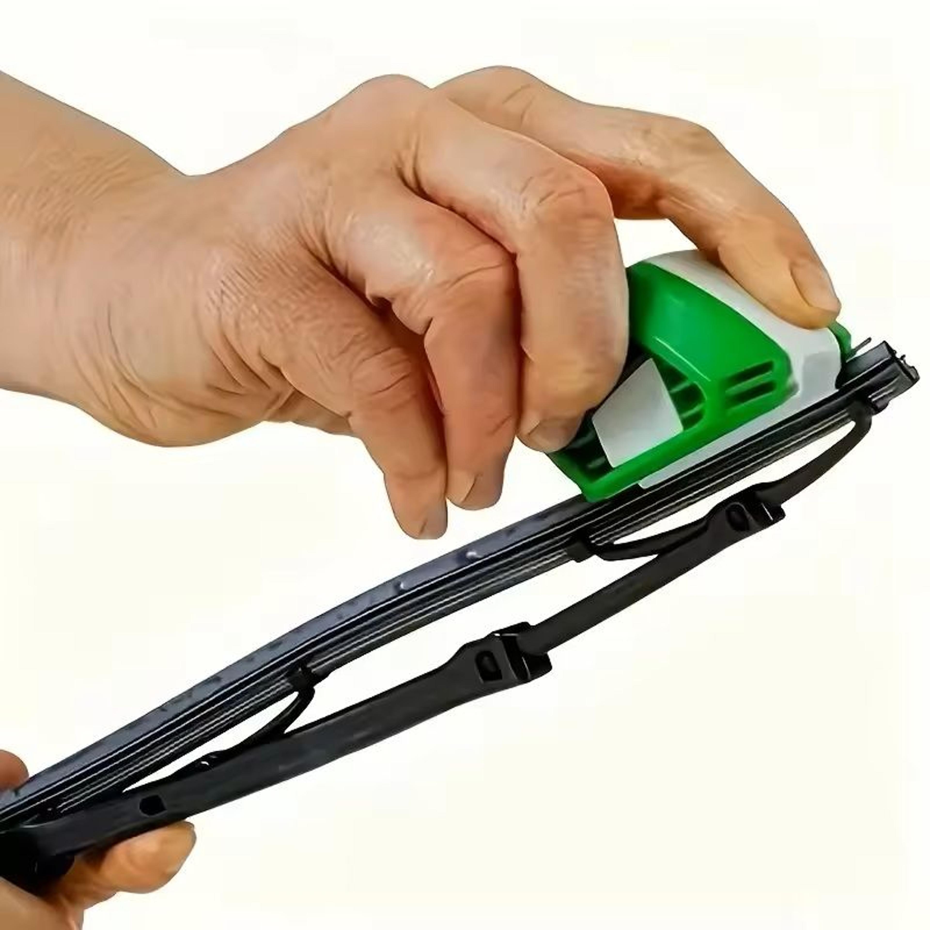 universal windshield wiper repair tool rubber edge cutter & blade restorer for cars, suvs, and trucks