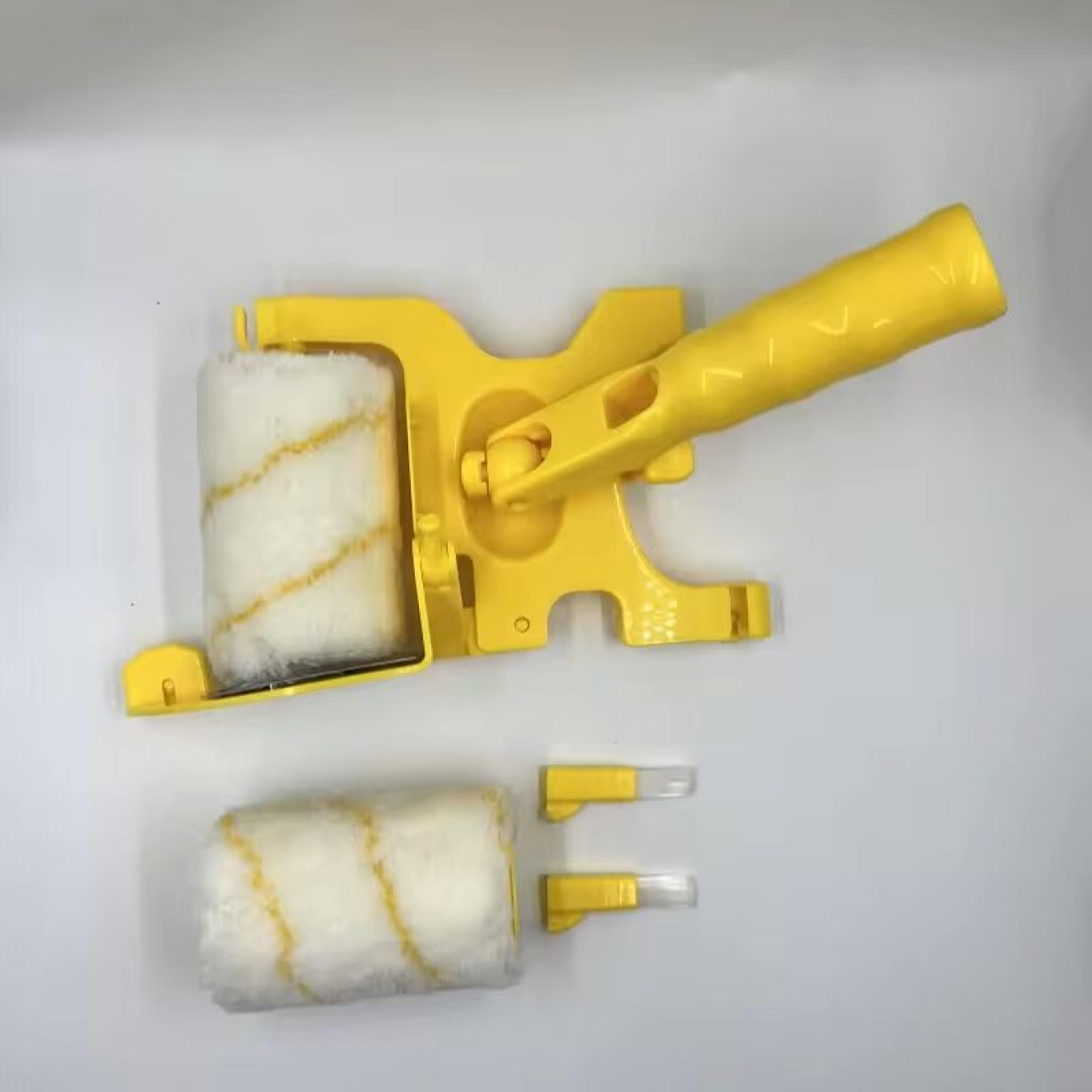 professional wall paint roller kit multi-function roller, tray & brush set for clean, even painting on walls & ceiling