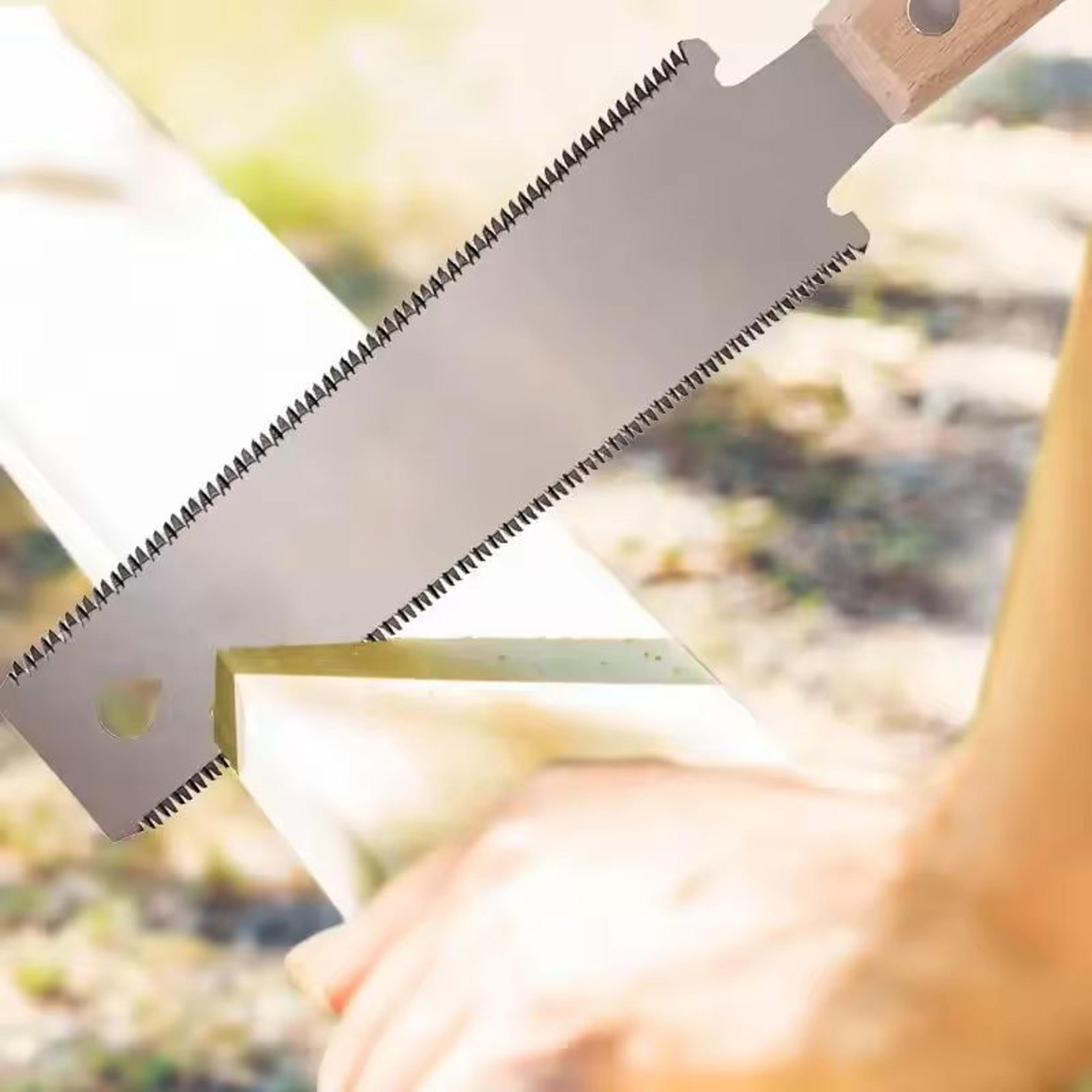 6-inch double-sided flexible blade hand saw flush-cut woodworking & diy tool