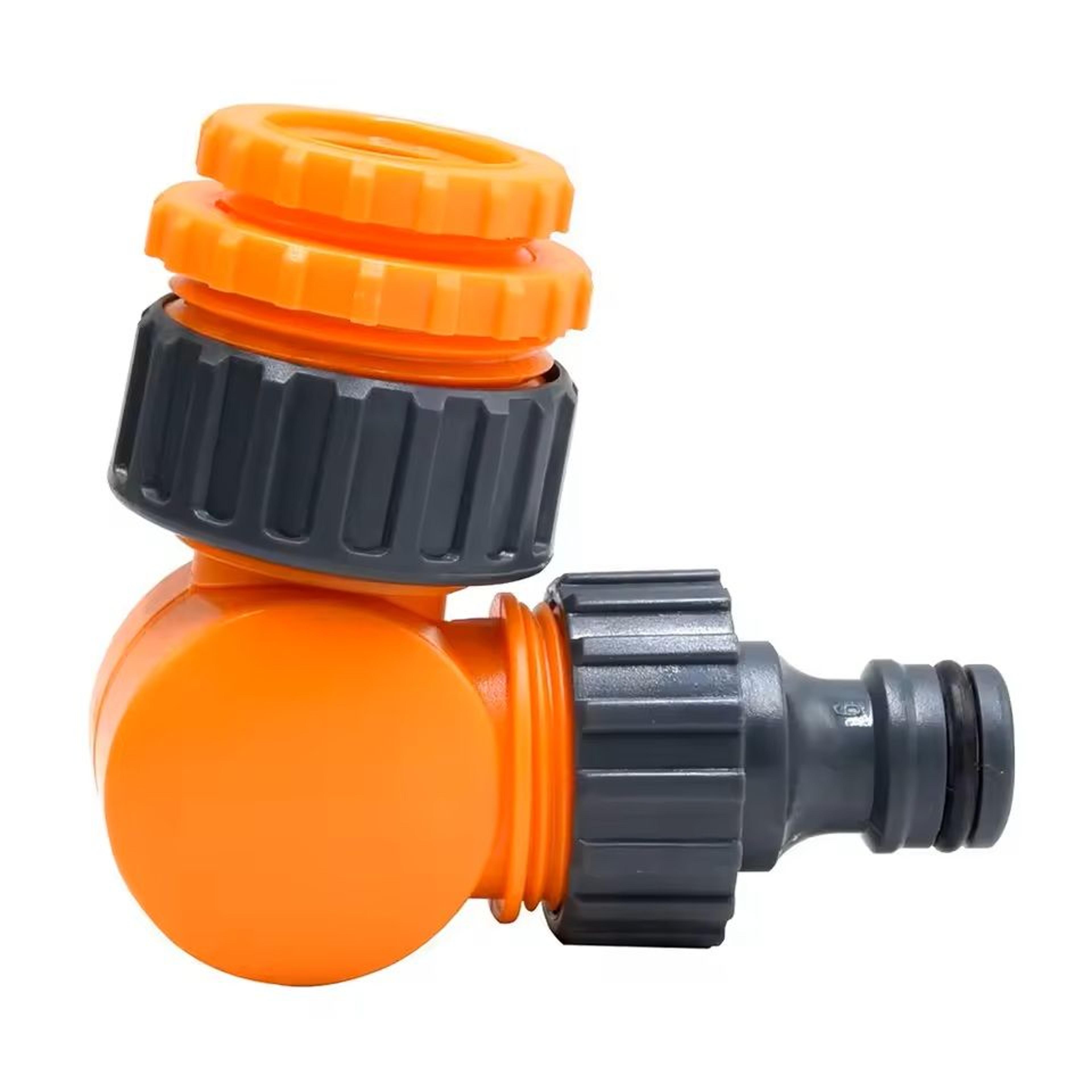 plastic 1/2-inch faucet to garden hose quick-connect adapter watering & irrigation connector