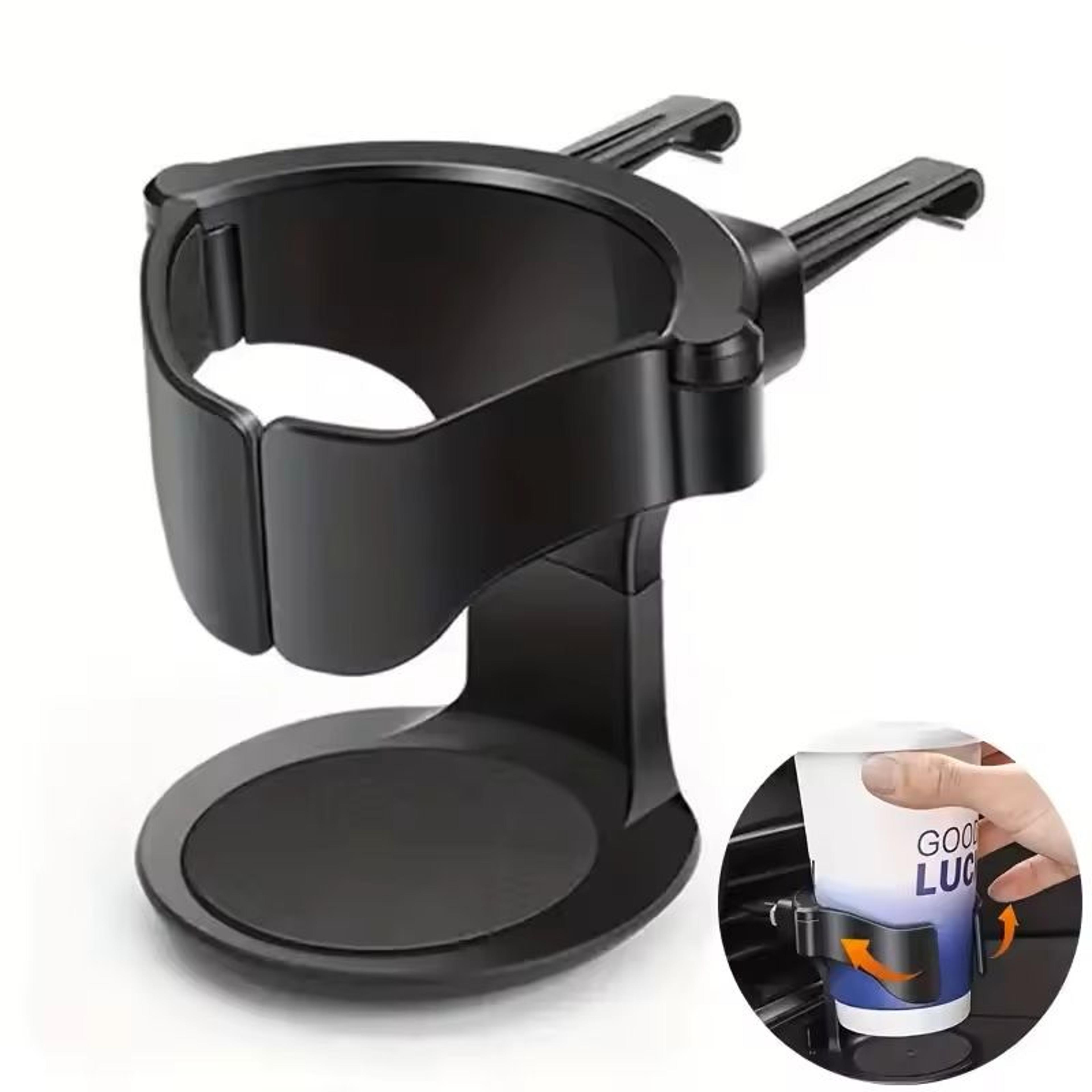 universal car air vent cup & bottle holder vehicle drink rack & bottle stand for cars, trucks & suvs