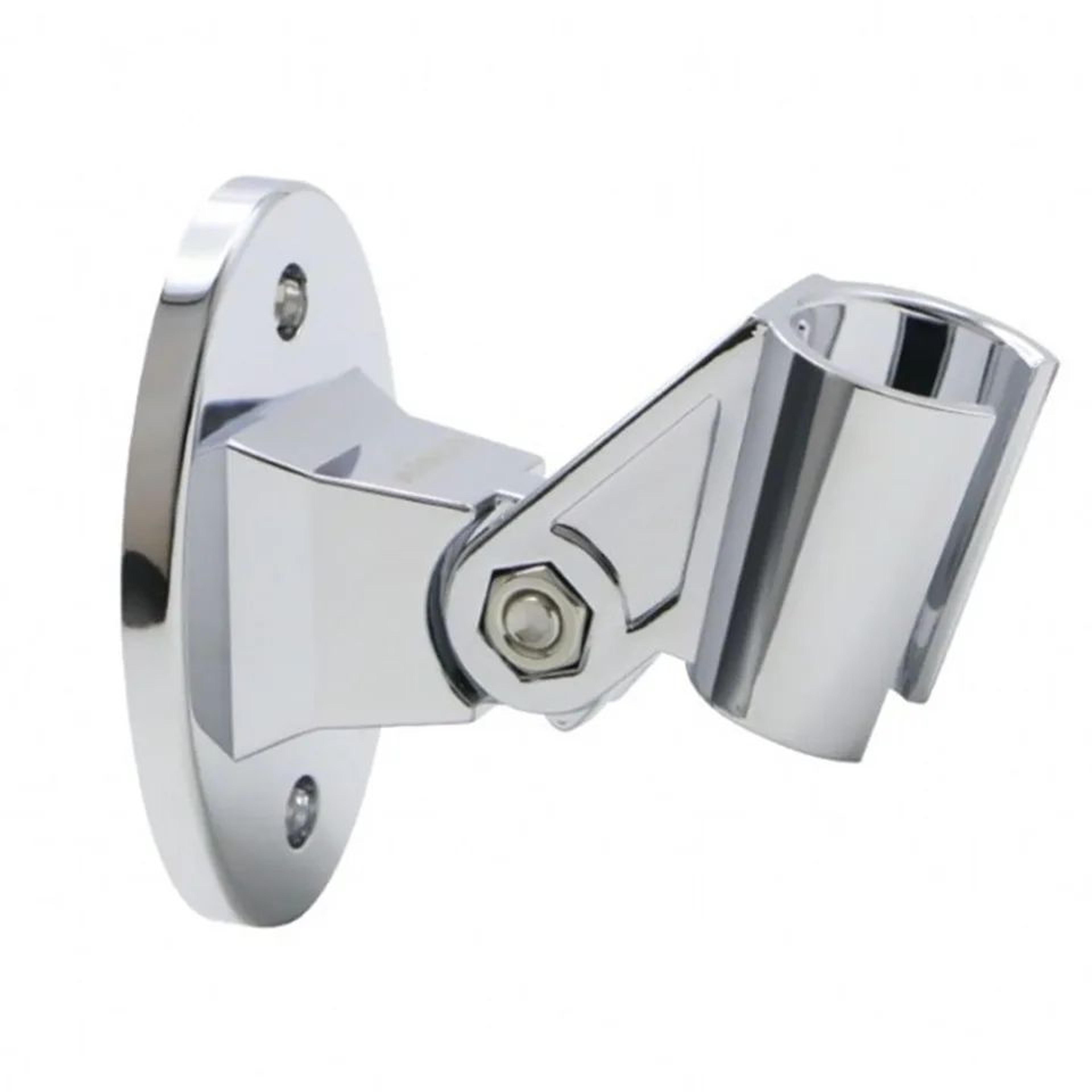 adjustable wall-mounted shower head holder – universal handheld sprayer bracket with secure fixed base
