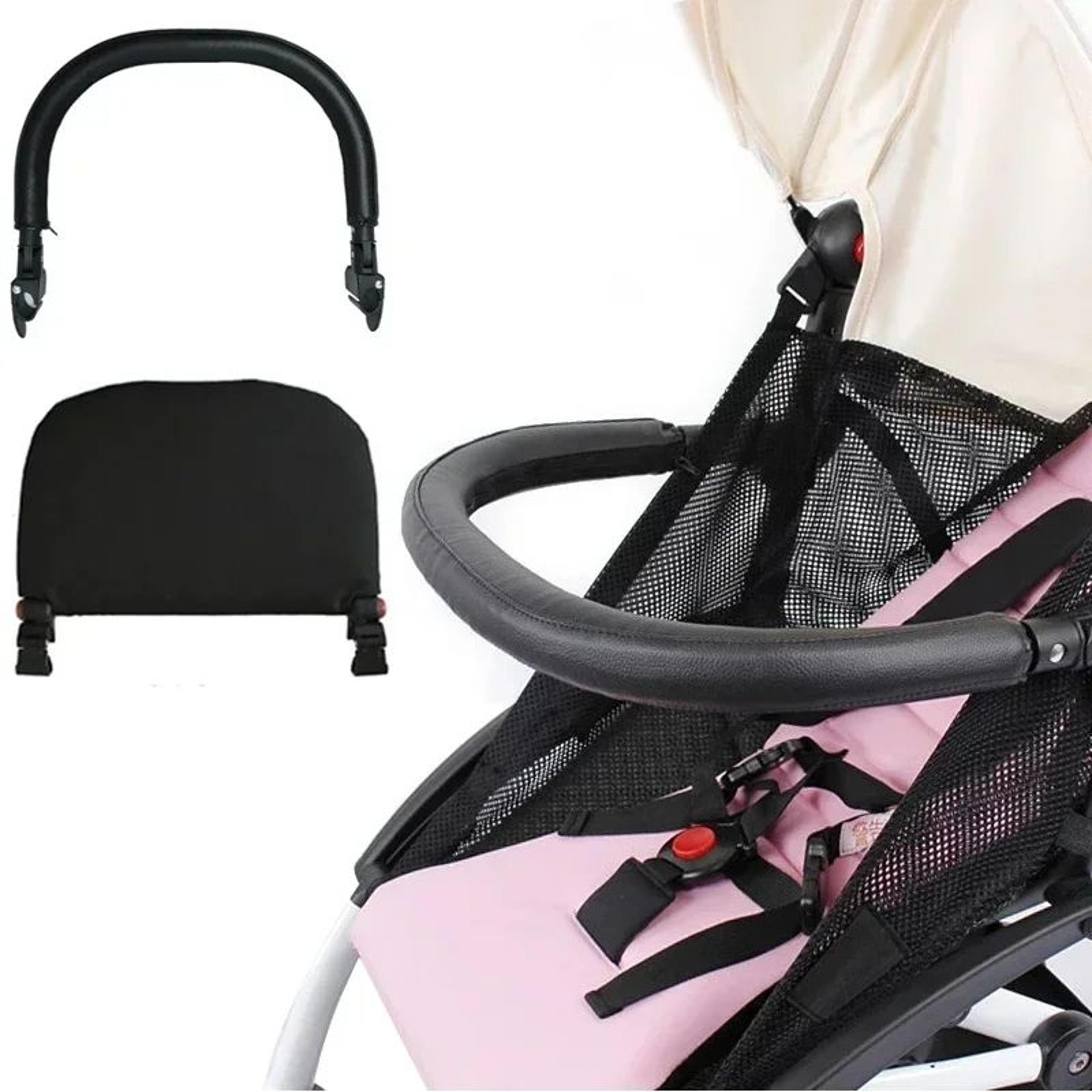 baby stroller front bumper bar – universal adjustable armrest handle for yoyo 2 & yoya