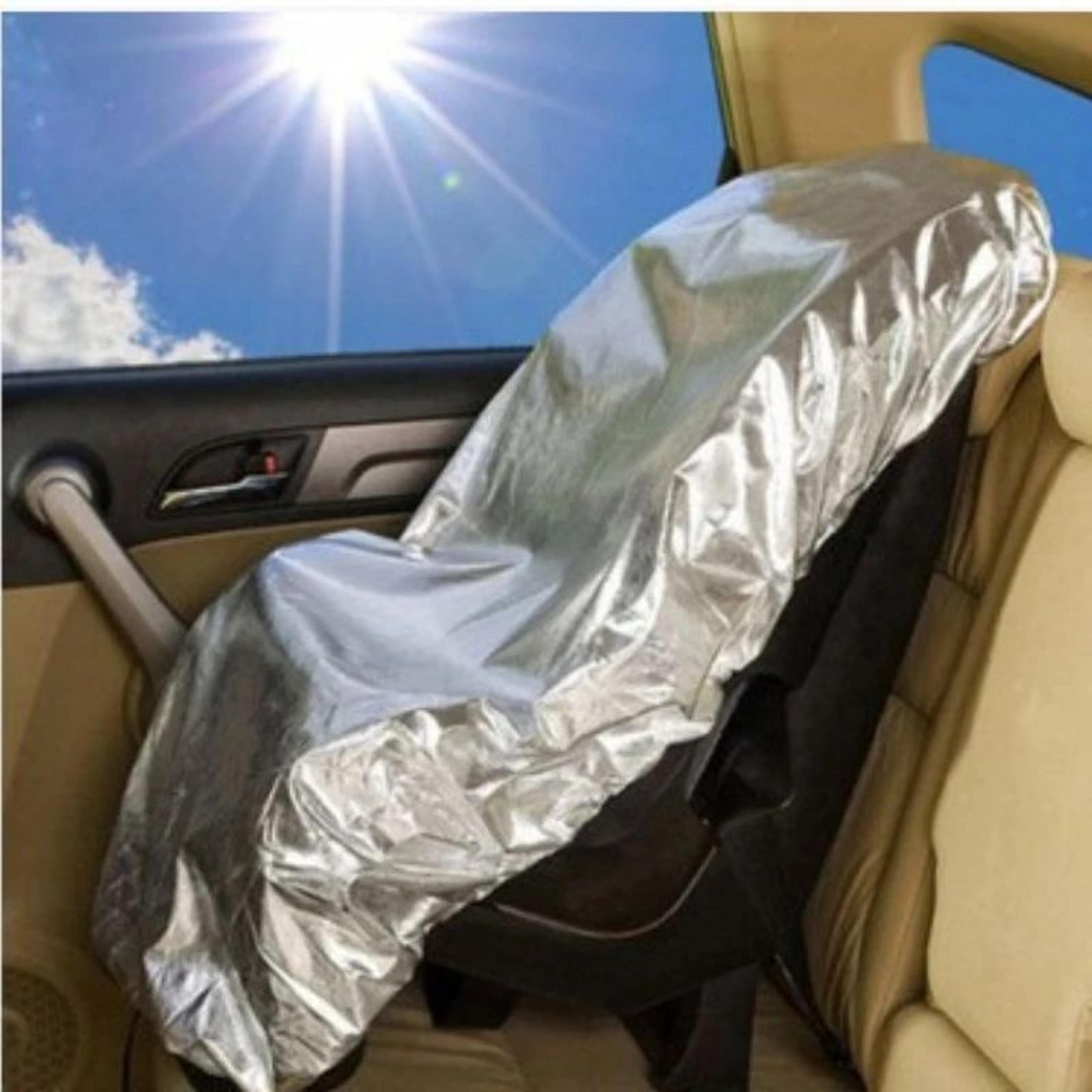 baby car seat sun shade cover – uv protection heat-blocking travel cover for infants
