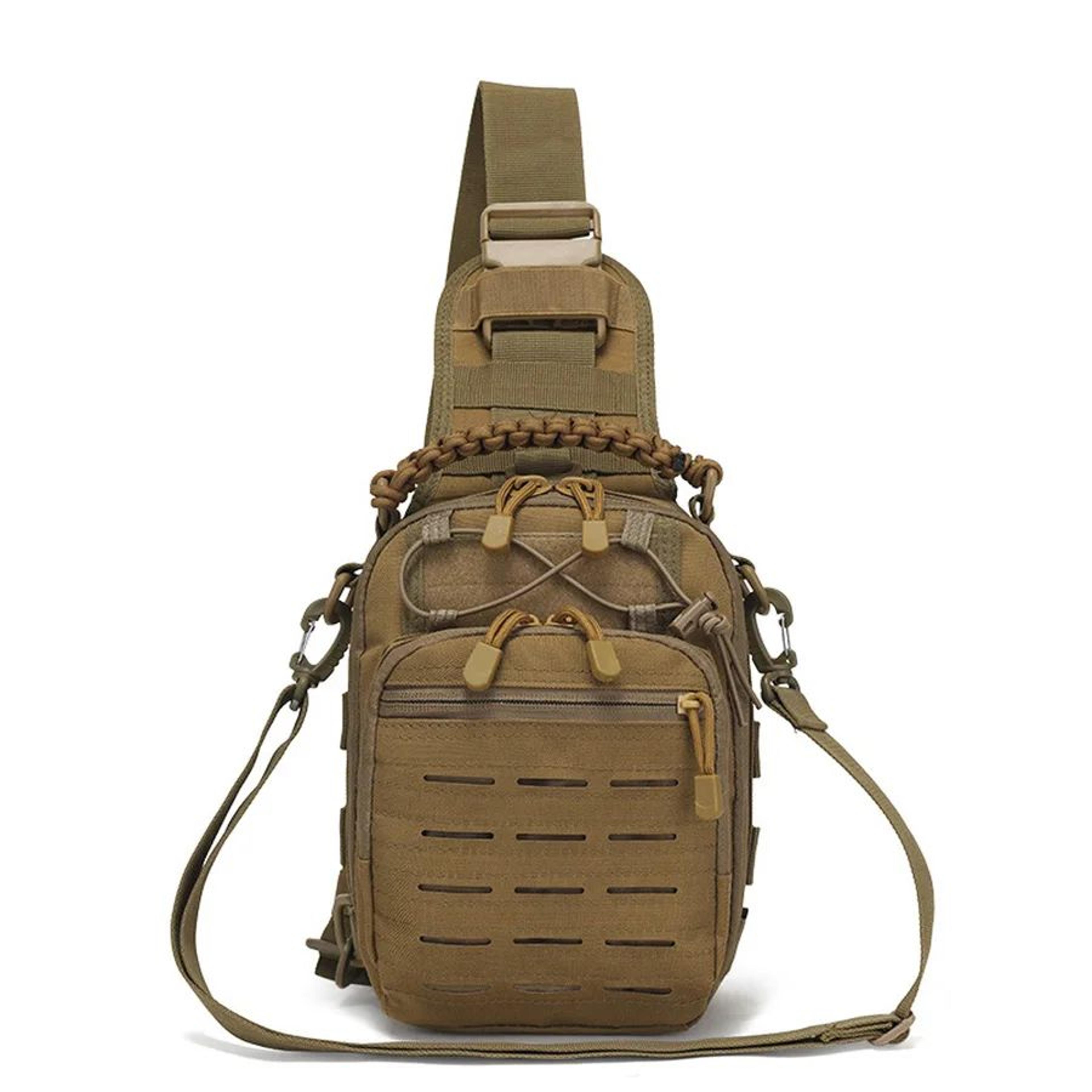 tactical camouflage sling chest bag – outdoor cycling & crossbody utility pack