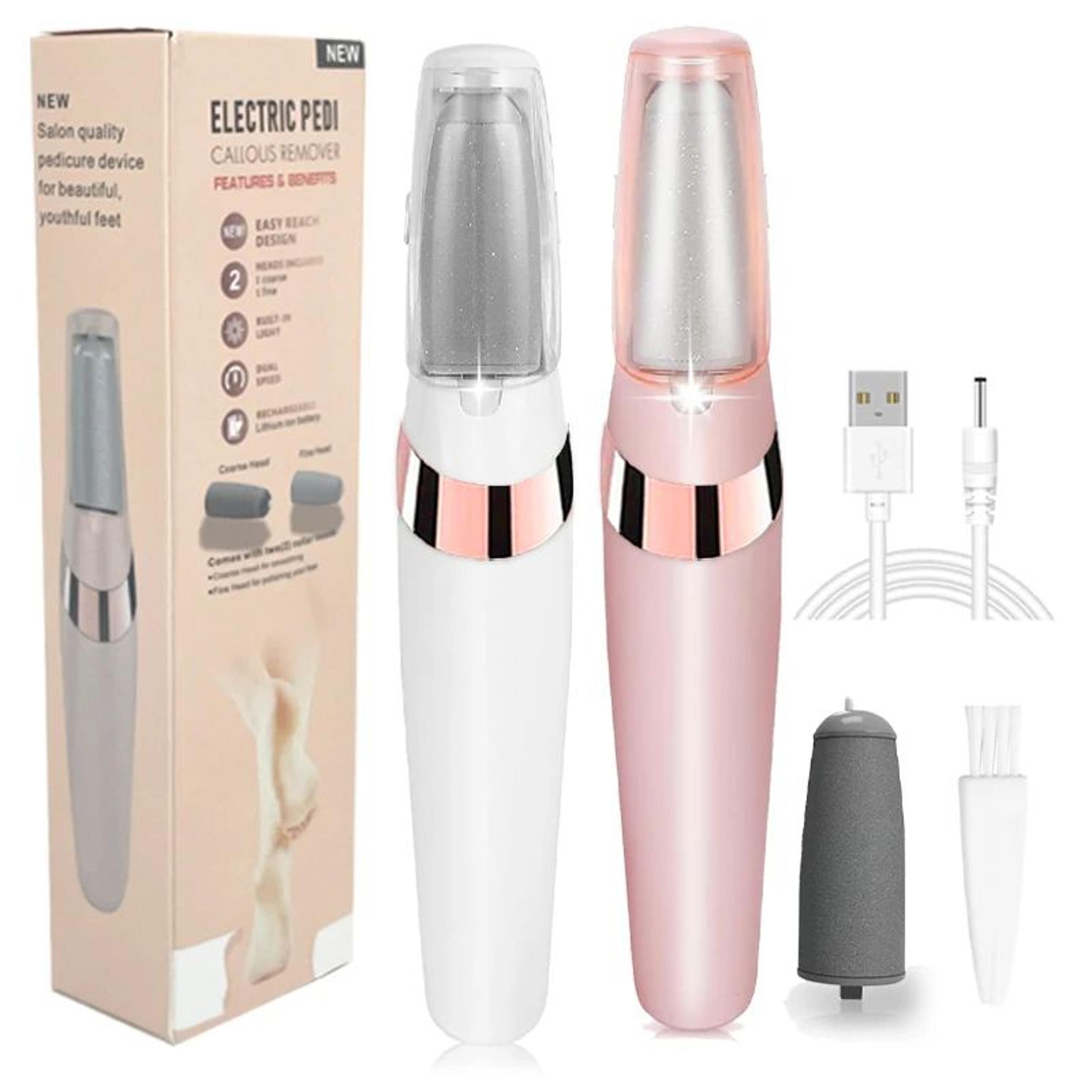8 pcs electric foot file roller head replacements –pedicure callus remover refill wheels for heel & dead skin