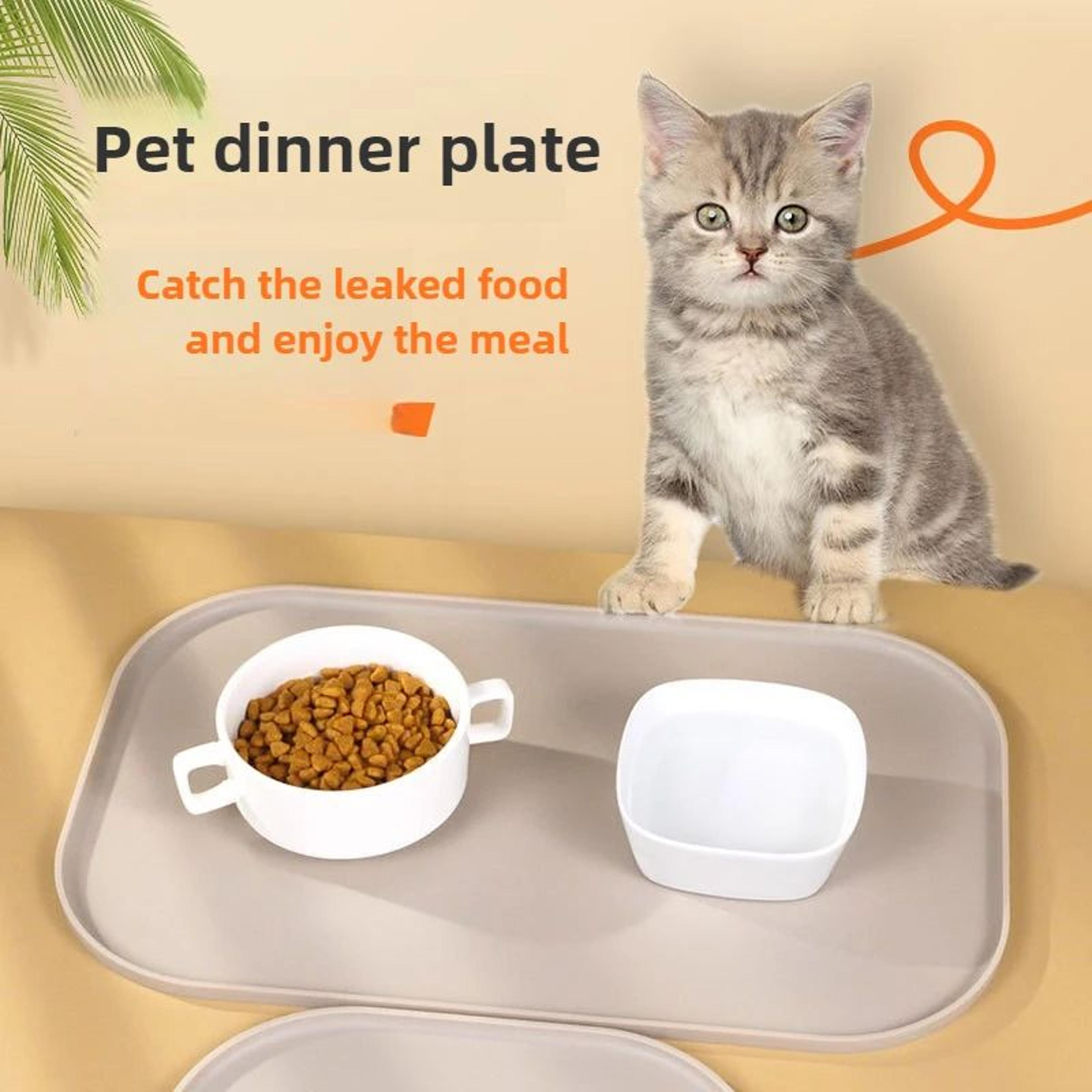 anti-dirty cat litter mat – non-slip easy to clean litter trapping mat for cats