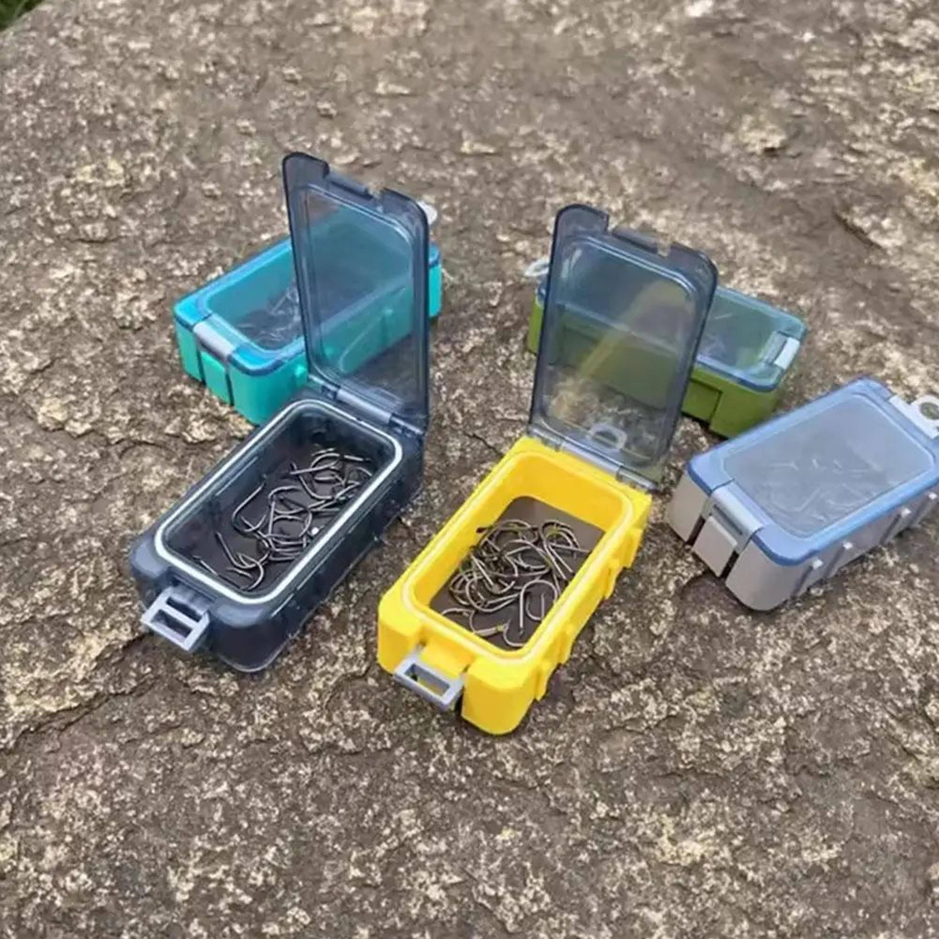 3 pcs glow-in-the-dark fishing tackle box organizer set – magnetic hard bait tackle tray & carp lure storage container