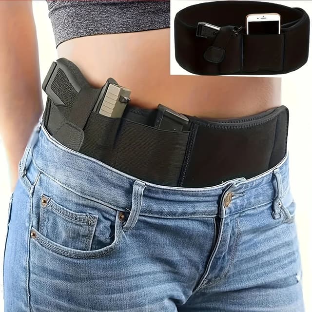 Outdoor Tactical Waist Pouch Concealed Utility Belt Bag With Waterproof Diving Fabric MultiFunctio 0