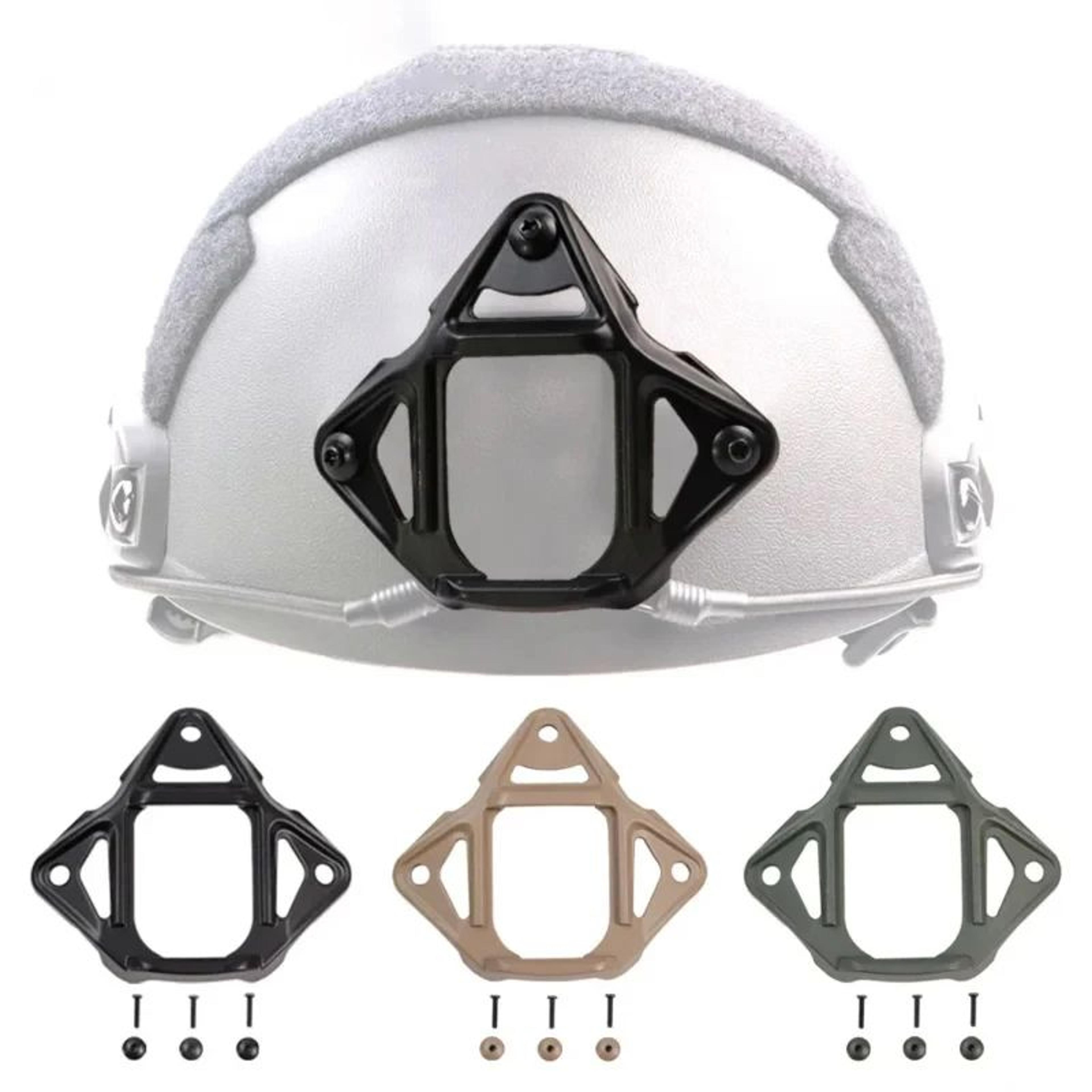 cnc aluminum nvg mount base for fast helmet – l4g24 shroud adapter, secure night vision bracket accessory
