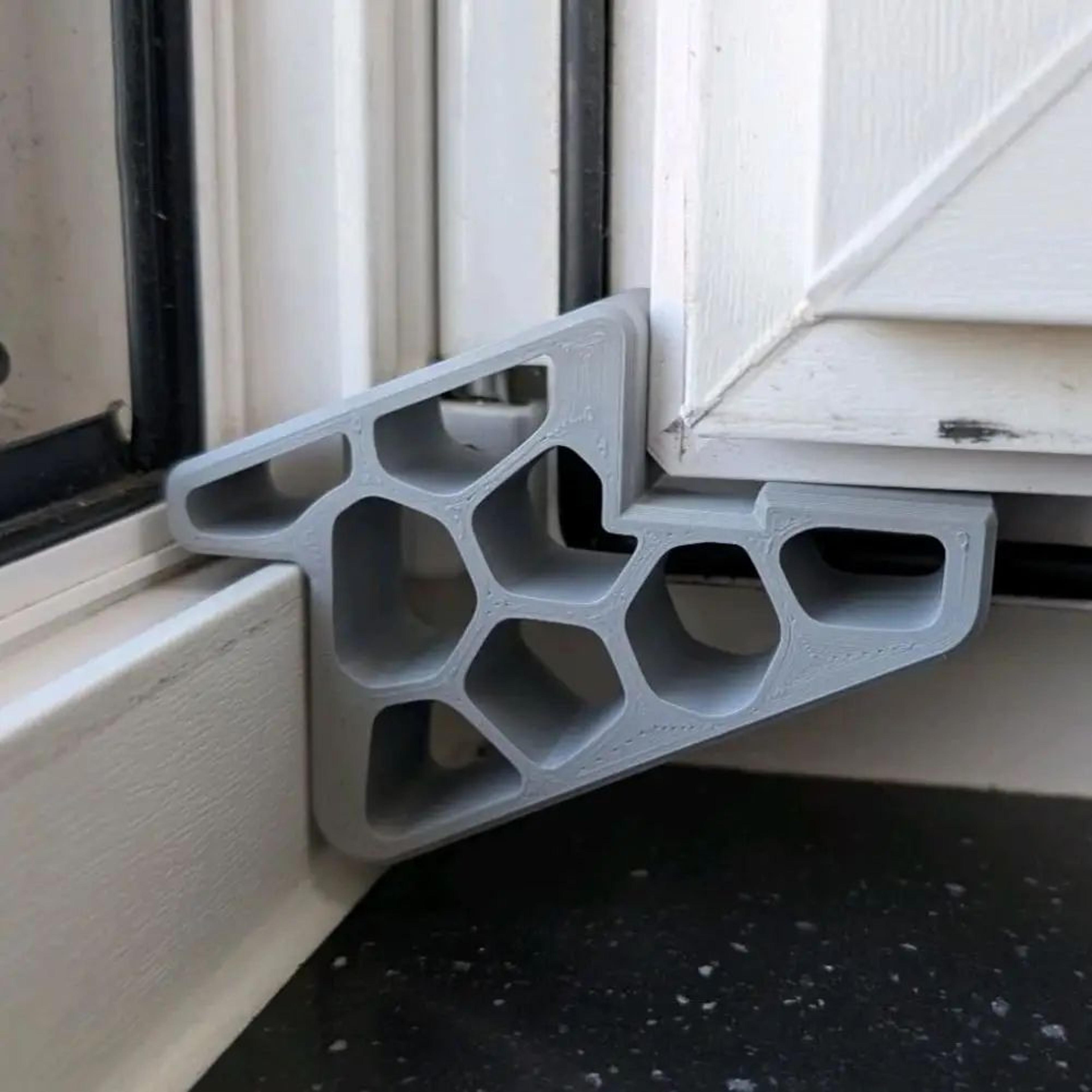 heavy duty anti slip door stopper wedge for sliding doors, windows & balcony safety