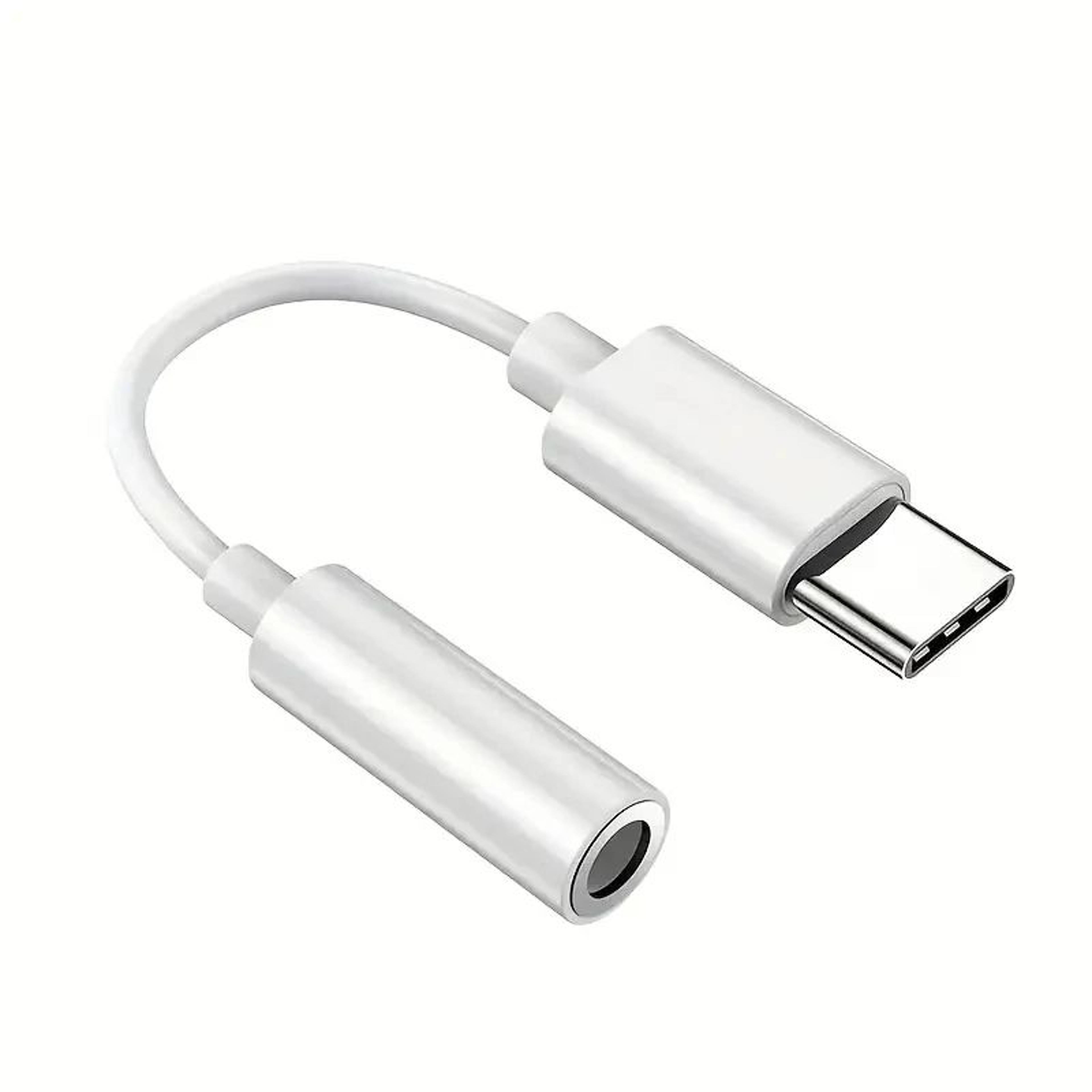 type-c & lightning to 3.5mm aux adapter cable – headphone jack audio converter for iphone, huawei, xiaomi, samsung & lg