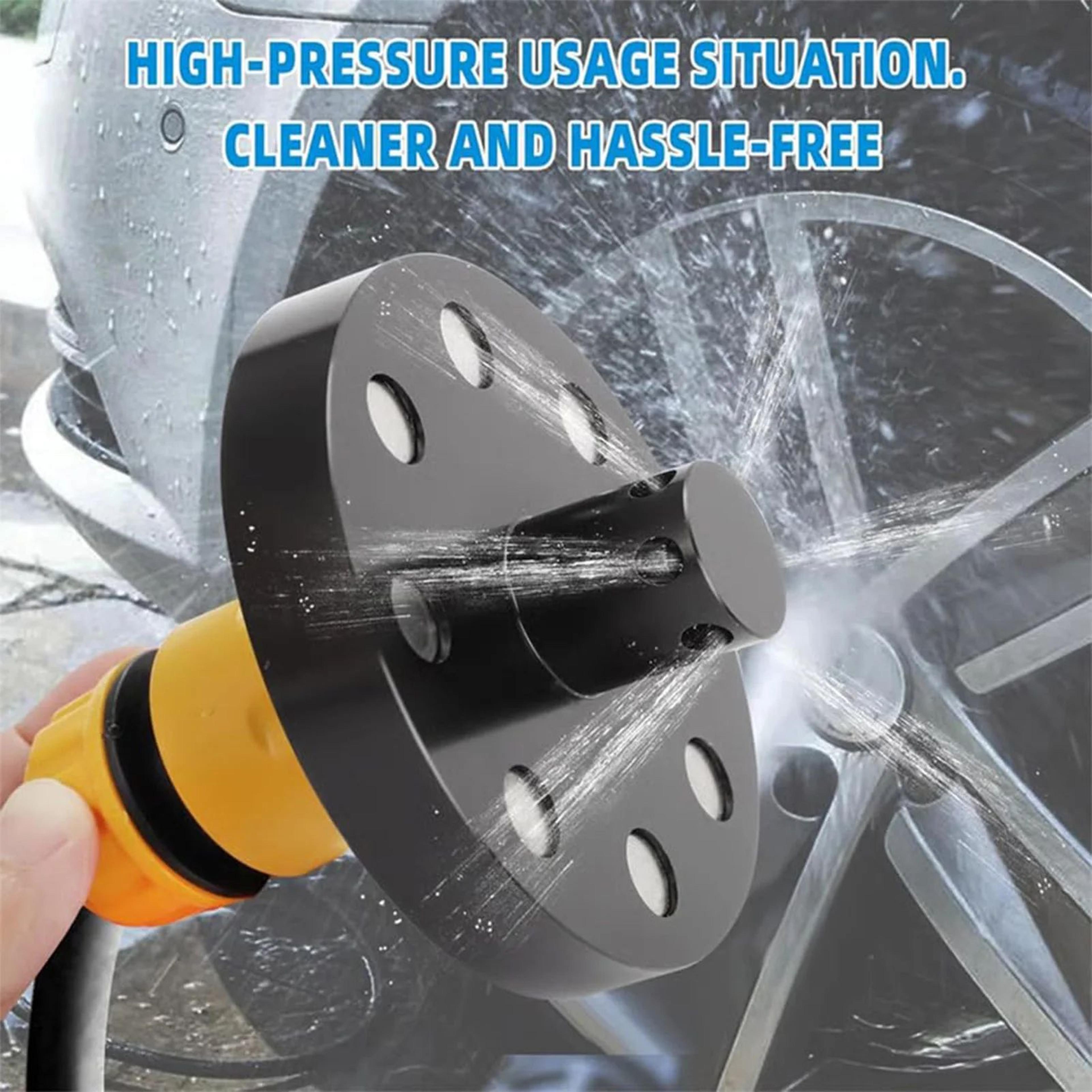chassis cleaner flusher kit with o-ring | powerful underbody wash tool for trucks, off-road vehicles & hard-to-reach are