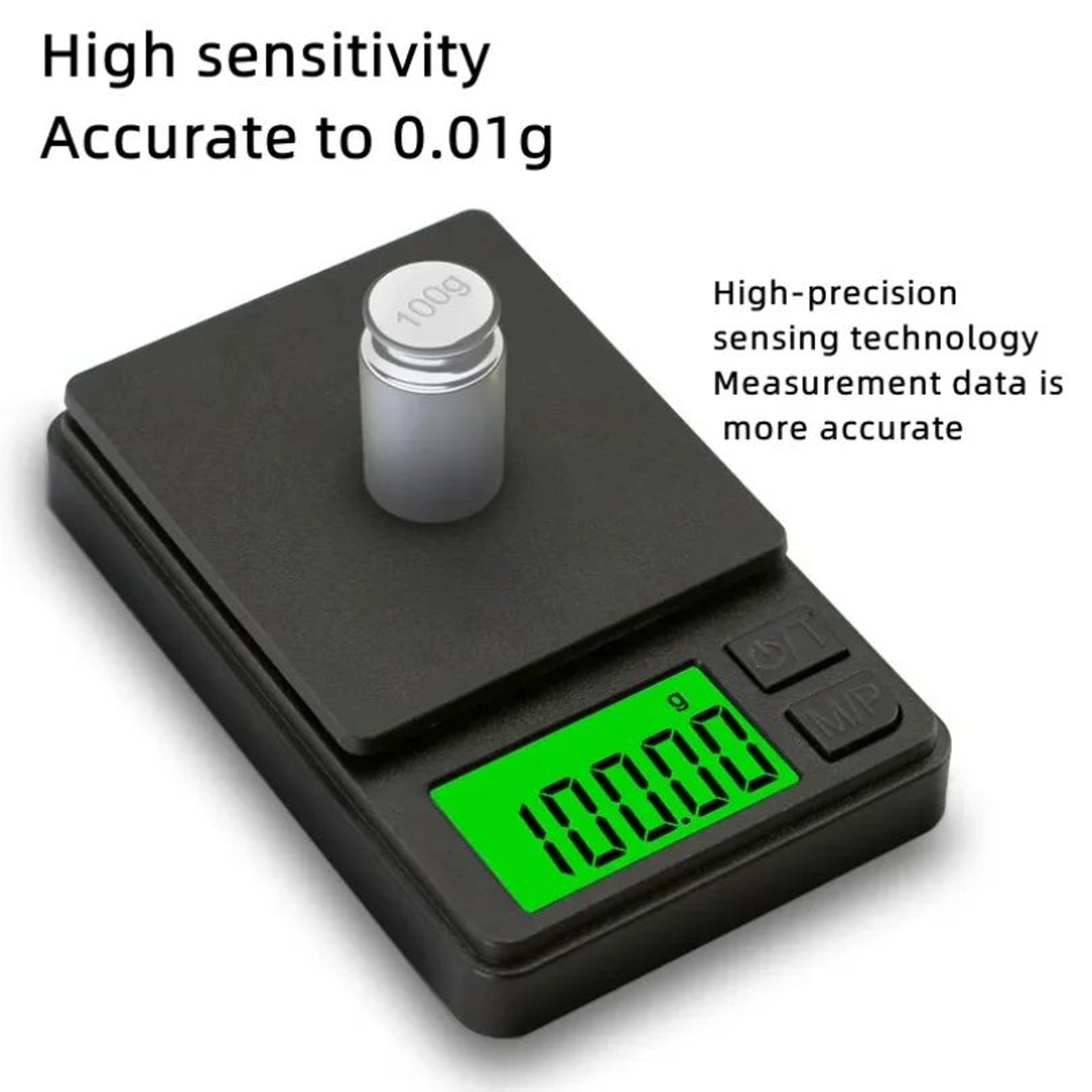 0.01g high precision mini digital pocket scale .22-2.20 lb portable electronic scale for jewelry, kitchen & travel