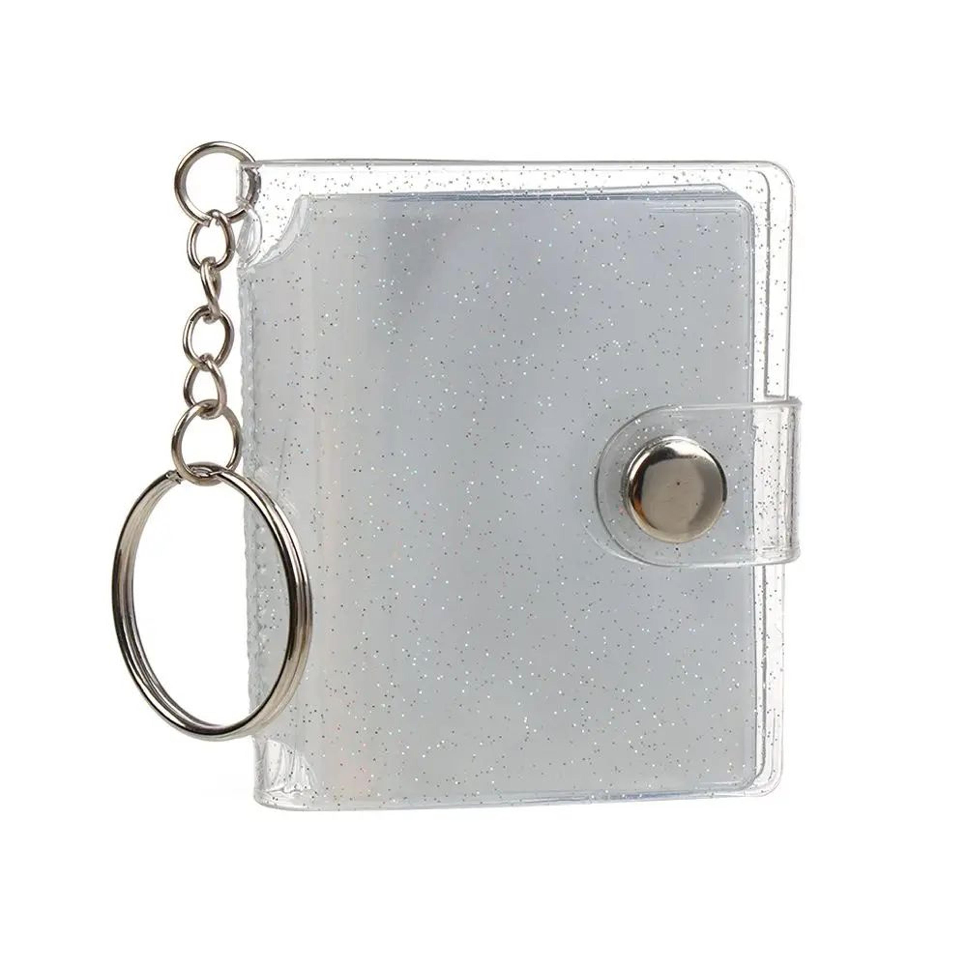 mini binder photocard holder | 20-pocket kpop card album collect book | keychain card organizer for idol photocards