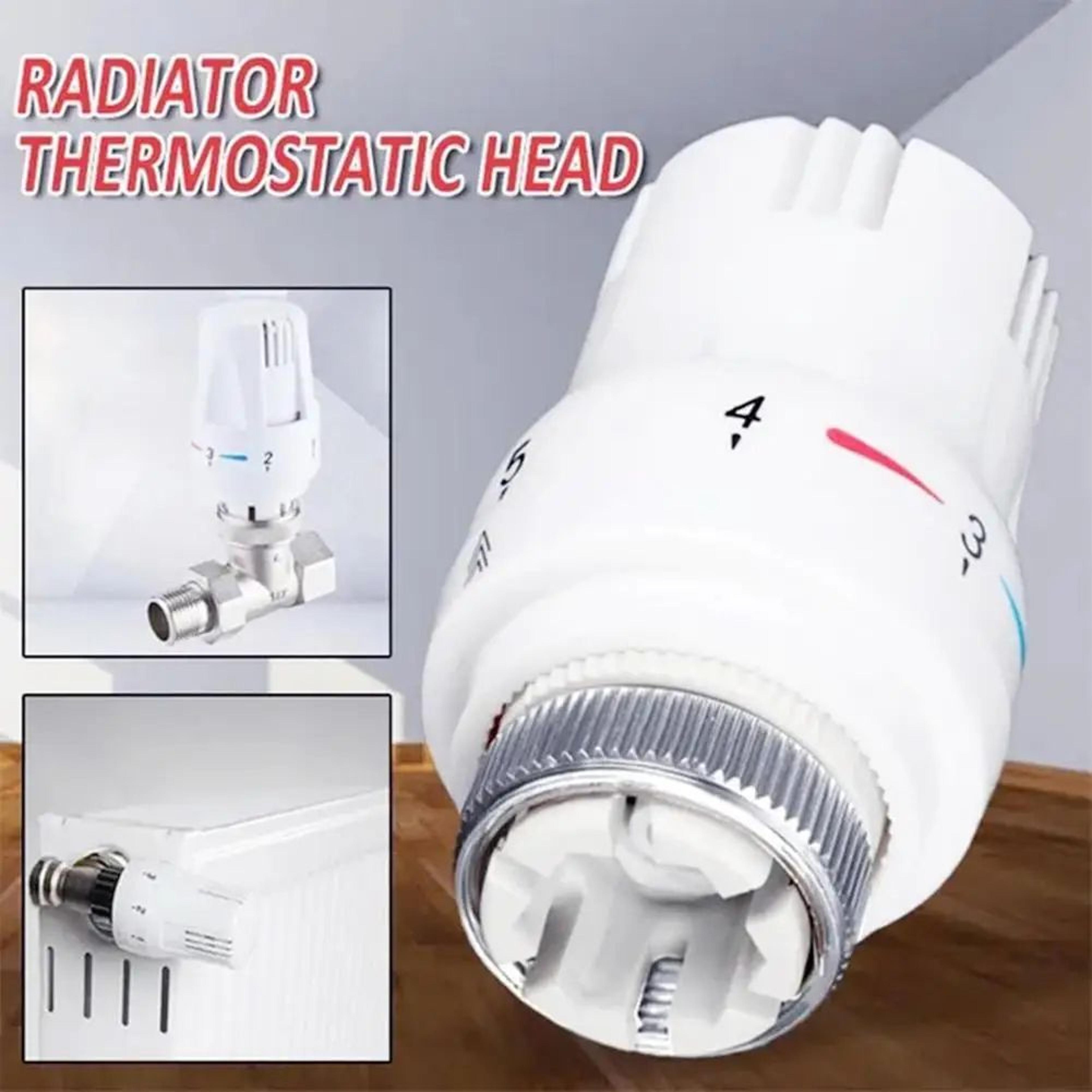 m30 thermostatic radiator valve head - automatic temperature control trv for heating systems, energy-saving room comfort