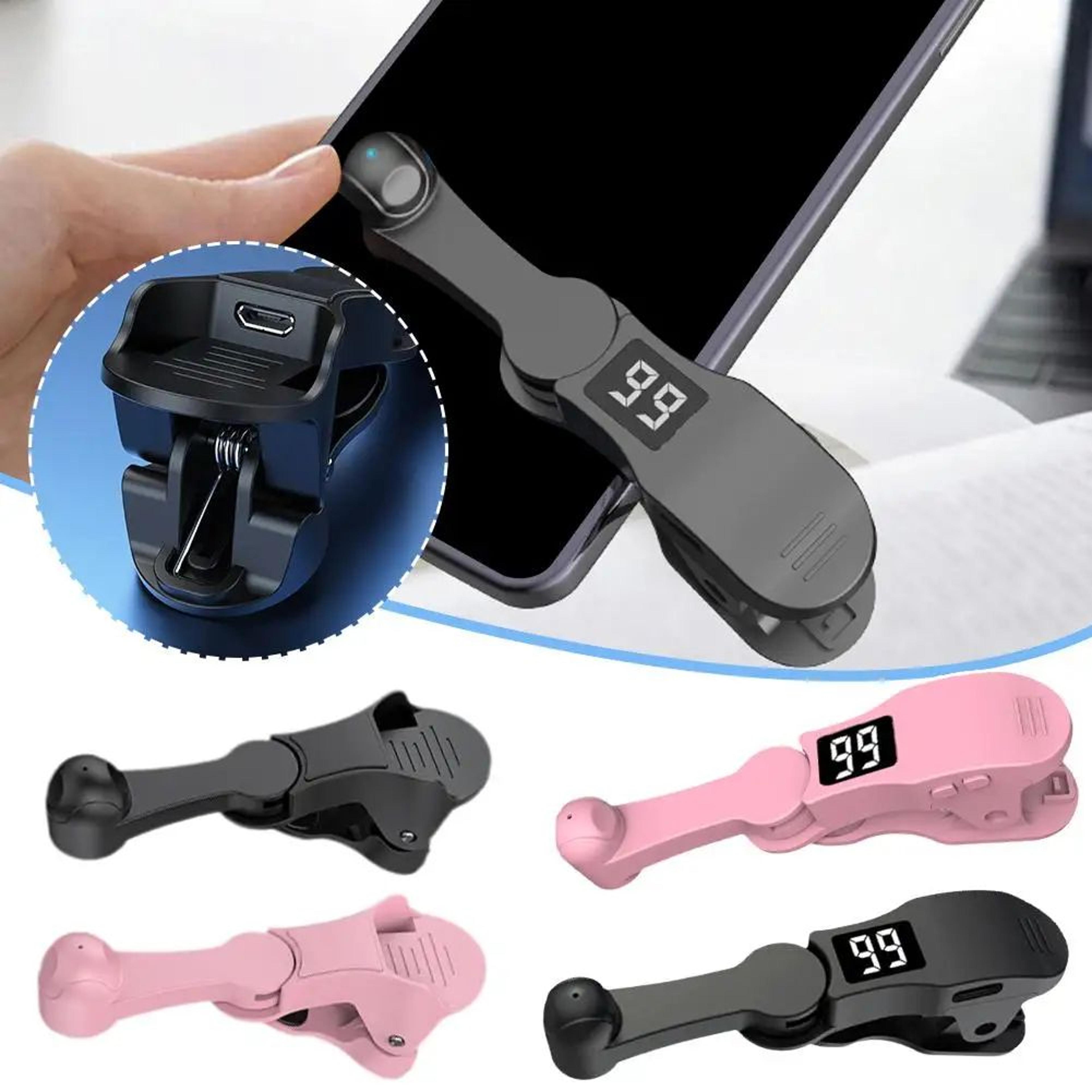 auto phone screen clicker plug-in - physical tap simulator for games & apps, adjustable speed, hands-free repeated click