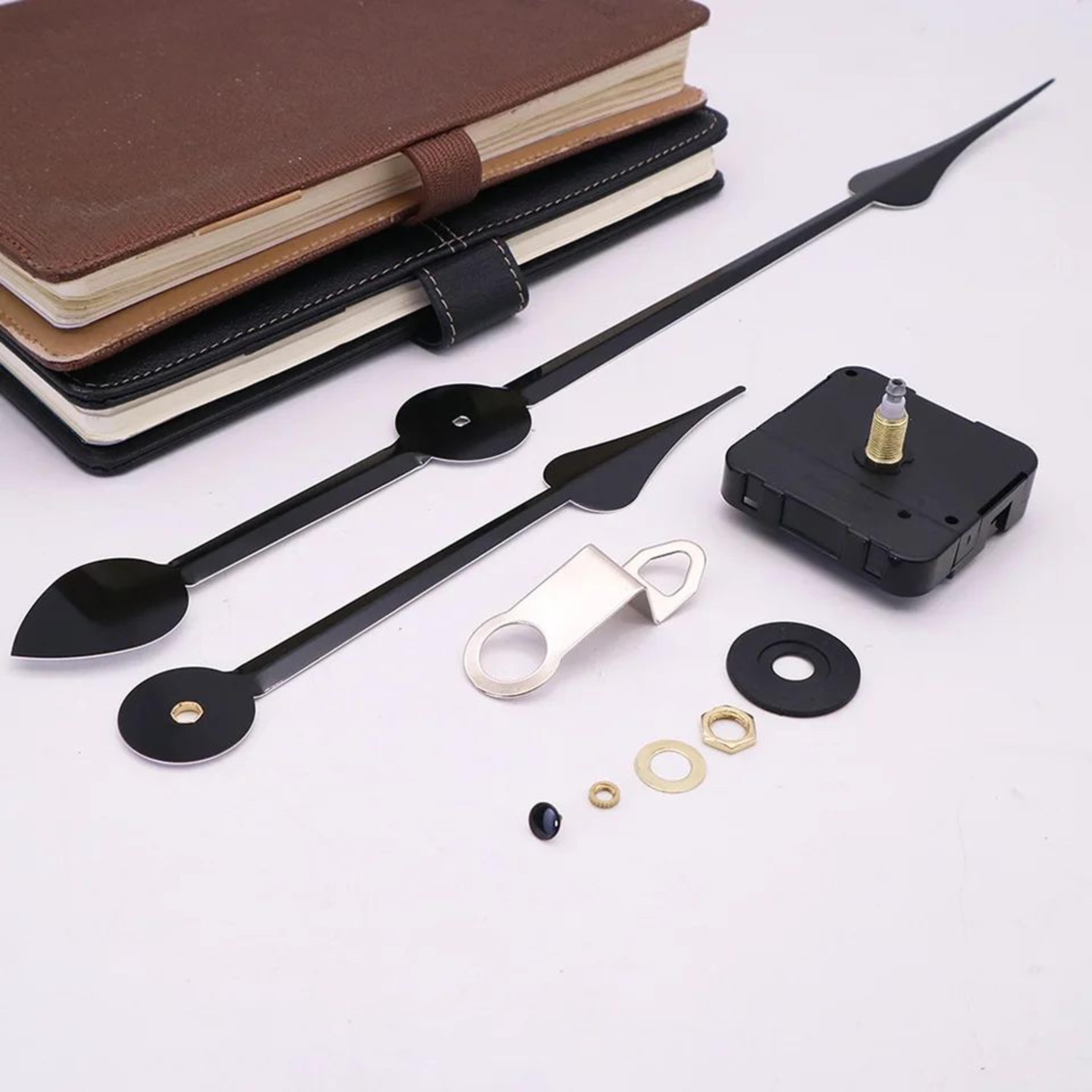 silent high torque quartz clock movement mechanism, diy wall clock repair replacement kit with long hands