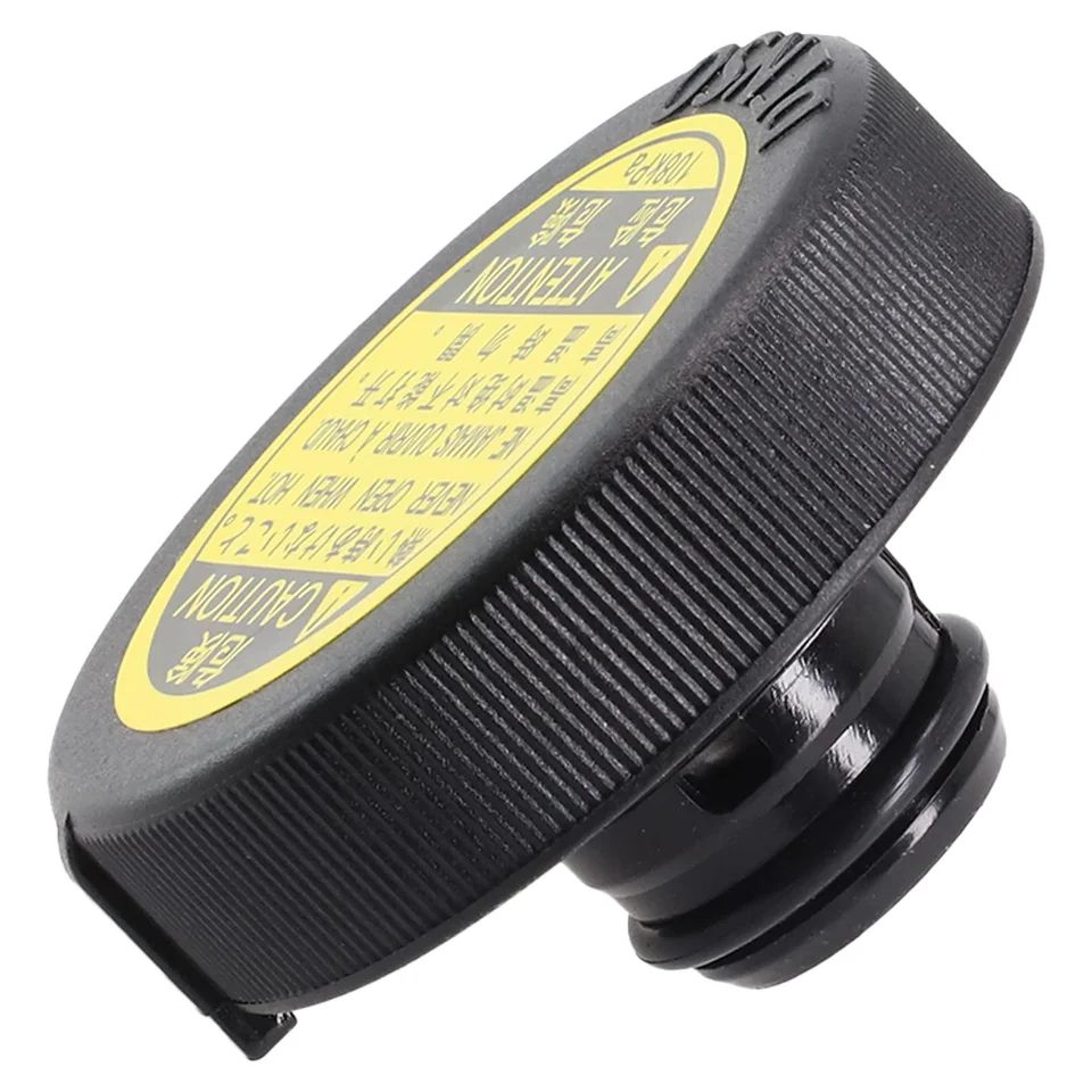 radiator coolant overflow recovery tank cap for toyota corolla, durable black plastic coolant reservoir cover