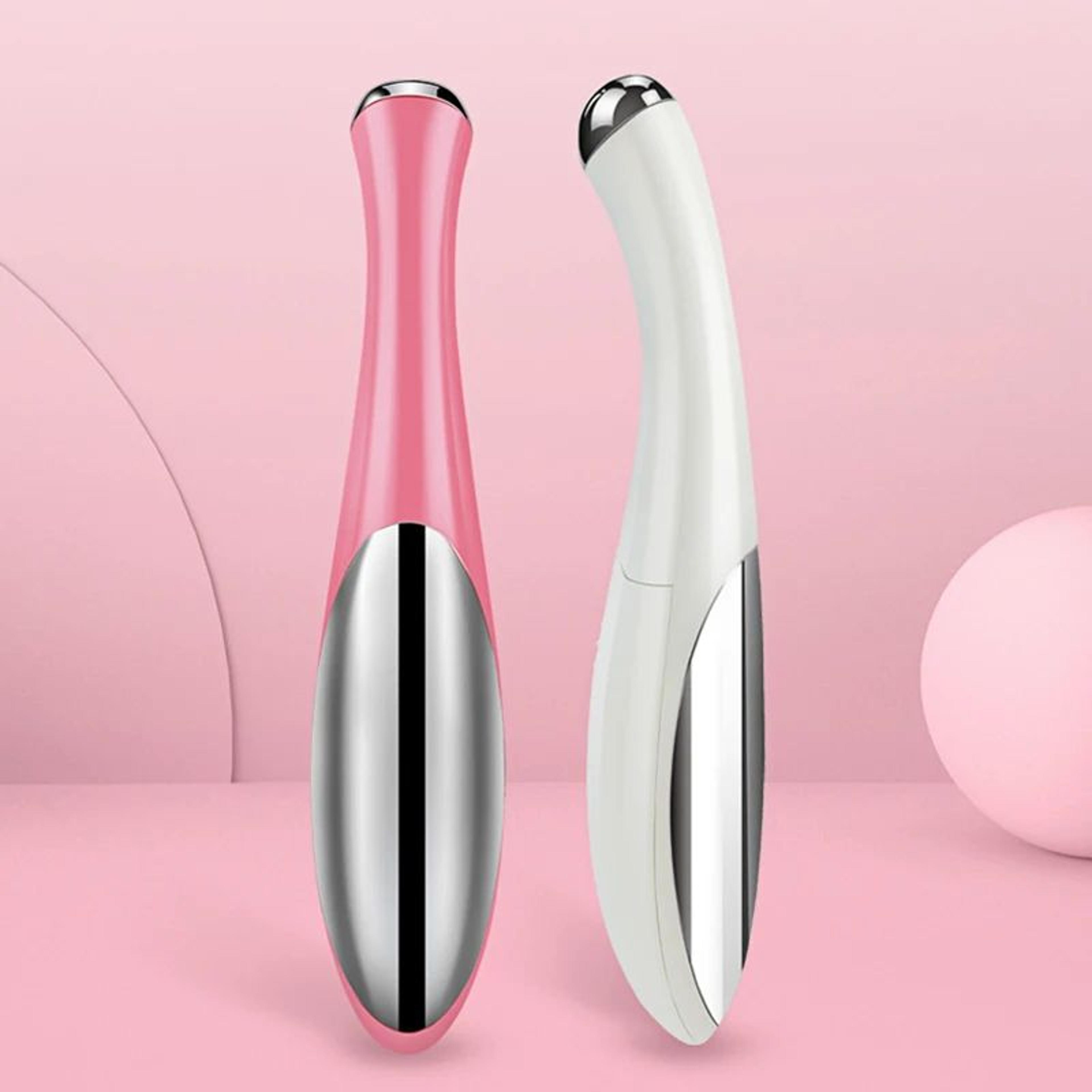 portable electric eye massager pen – vibration wrinkle reducer & dark circle removal tool for anti-ageing eye care